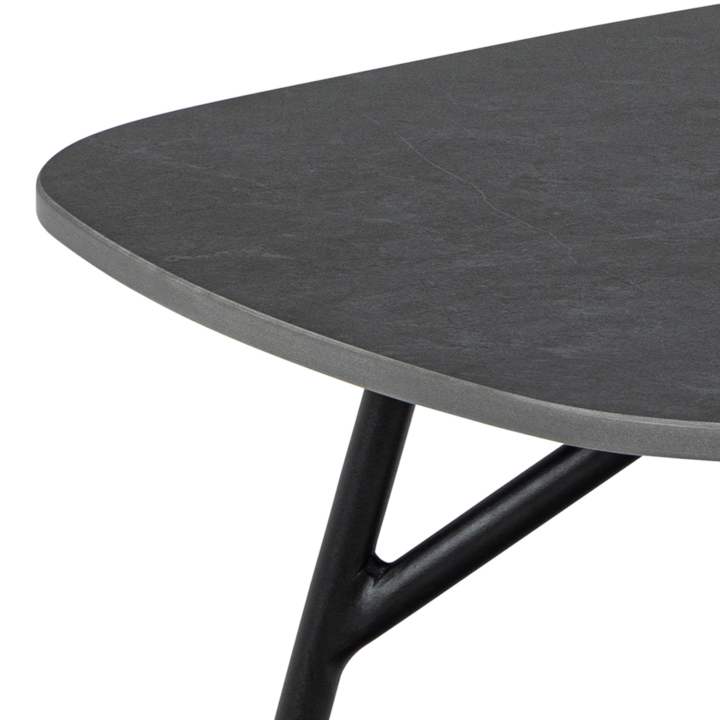 Caracas Coffee Table in Black – FTG, view 5