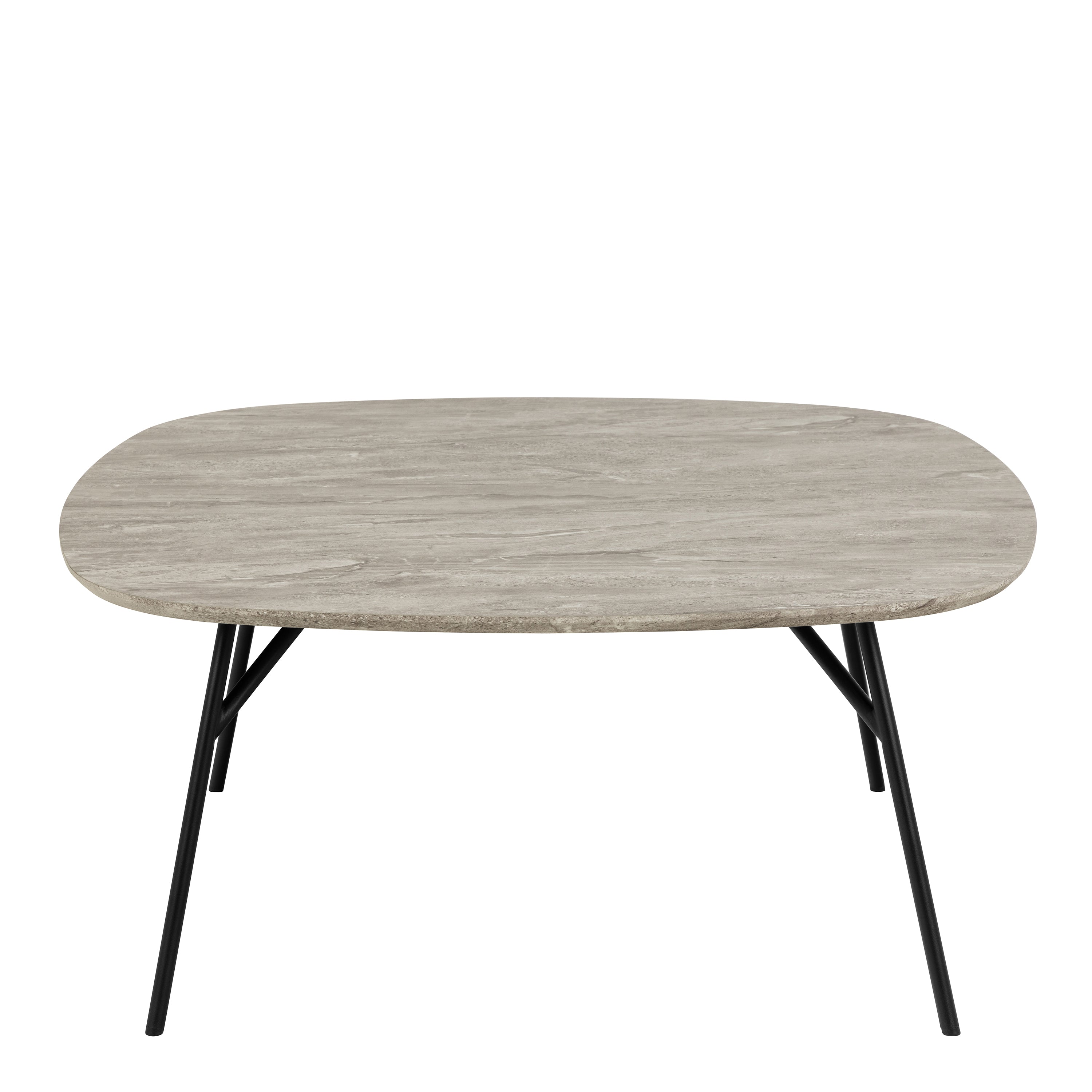 Caracas Coffee Table with Grey Marble Effect – FTG, view 2
