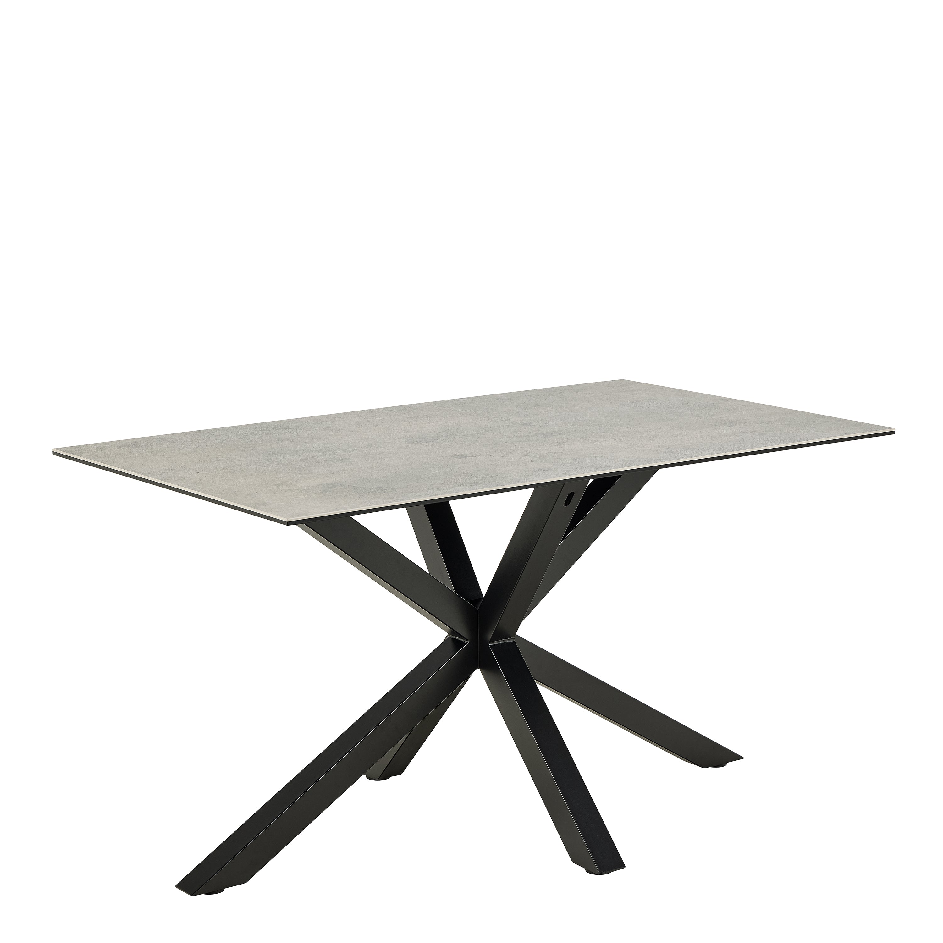 Heaven Dining Table with Ceramic Grey Top 135cm – FTG