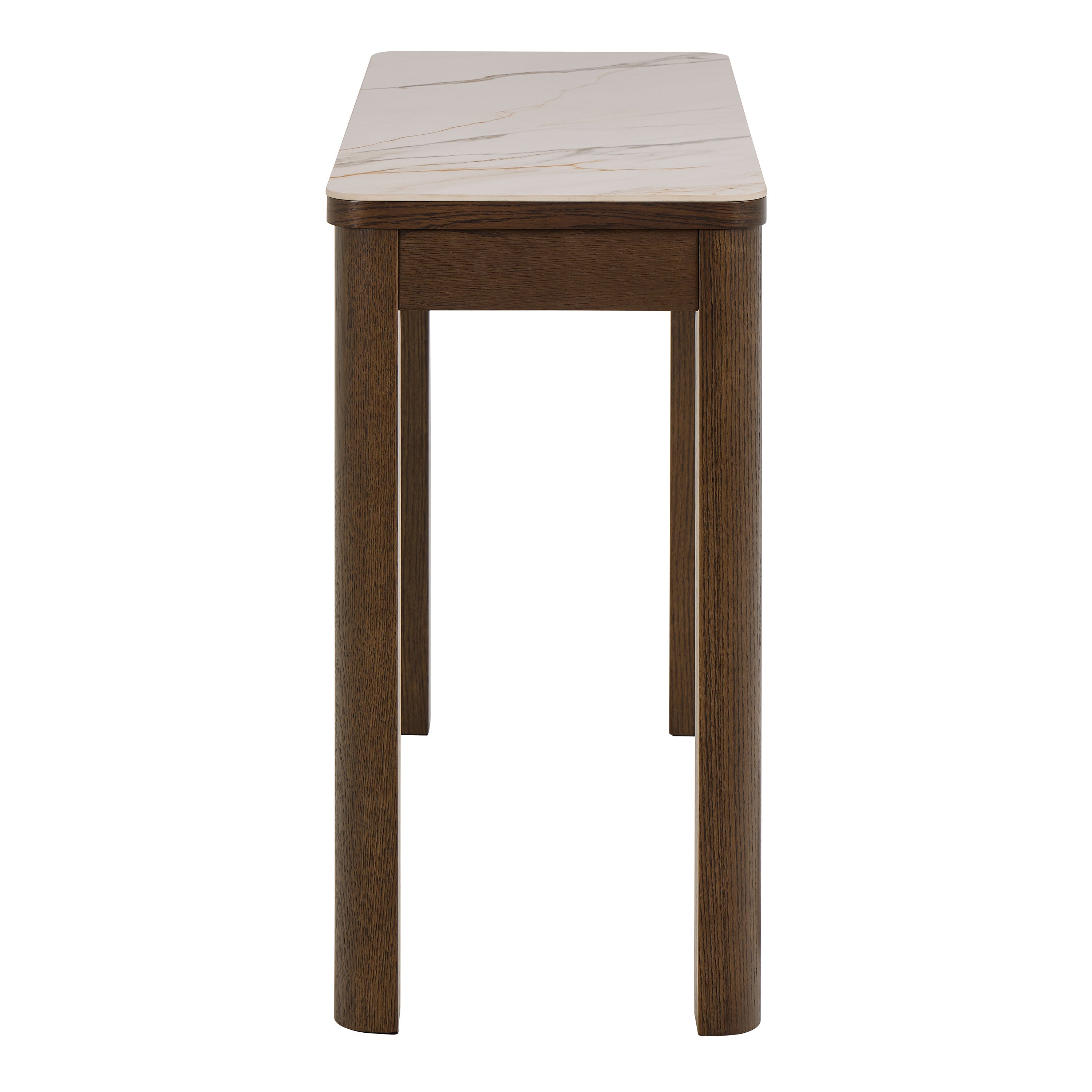 Southampton Console Table 1 Drawer in Cream Ceramic – FTG, view 3