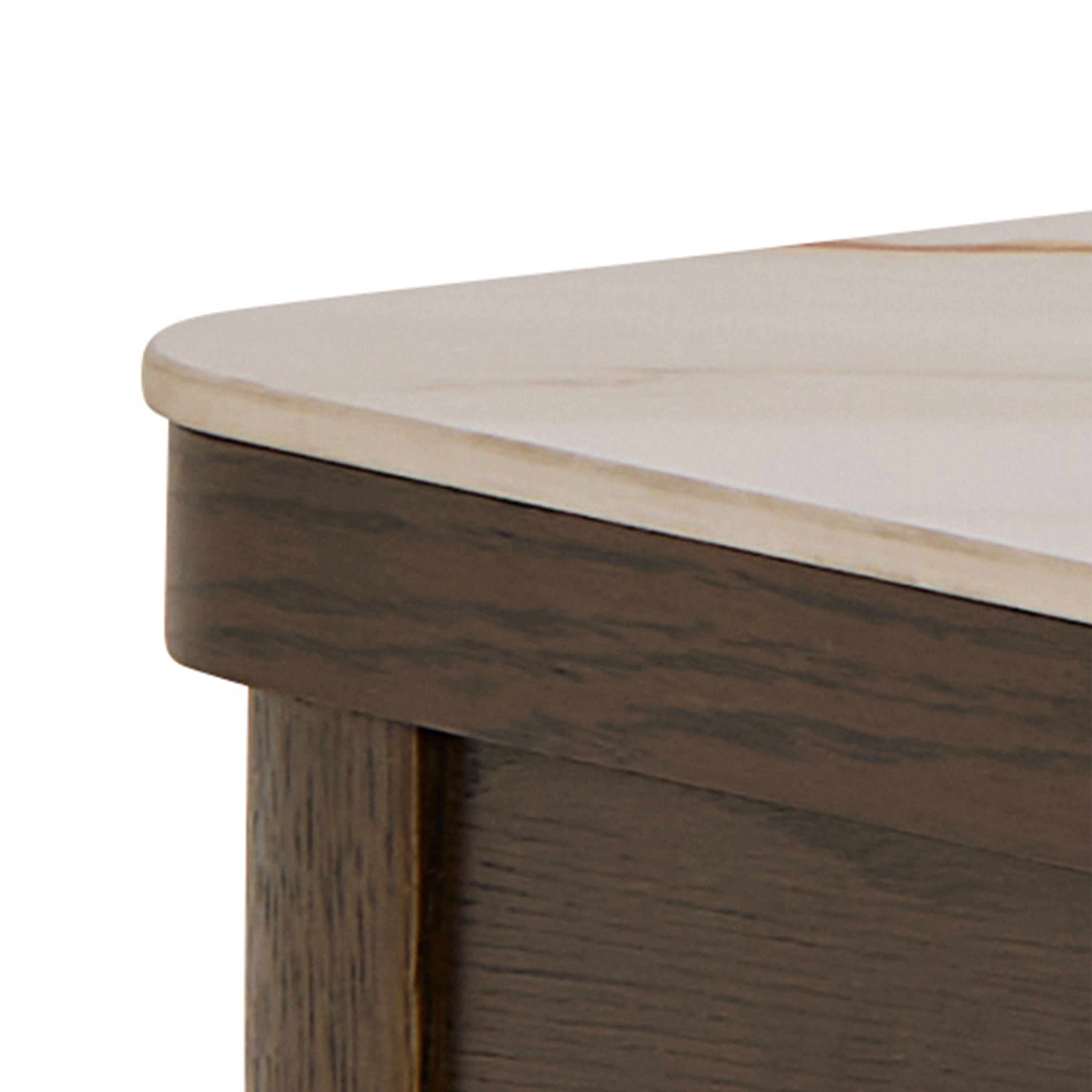 Southampton Console Table 1 Drawer in Cream Ceramic – FTG, view 7