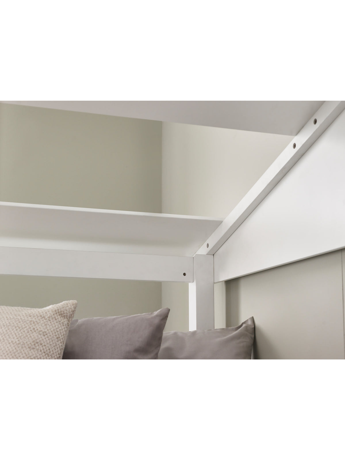 Acorn Treehouse Midsleeper & Storage Unit - White