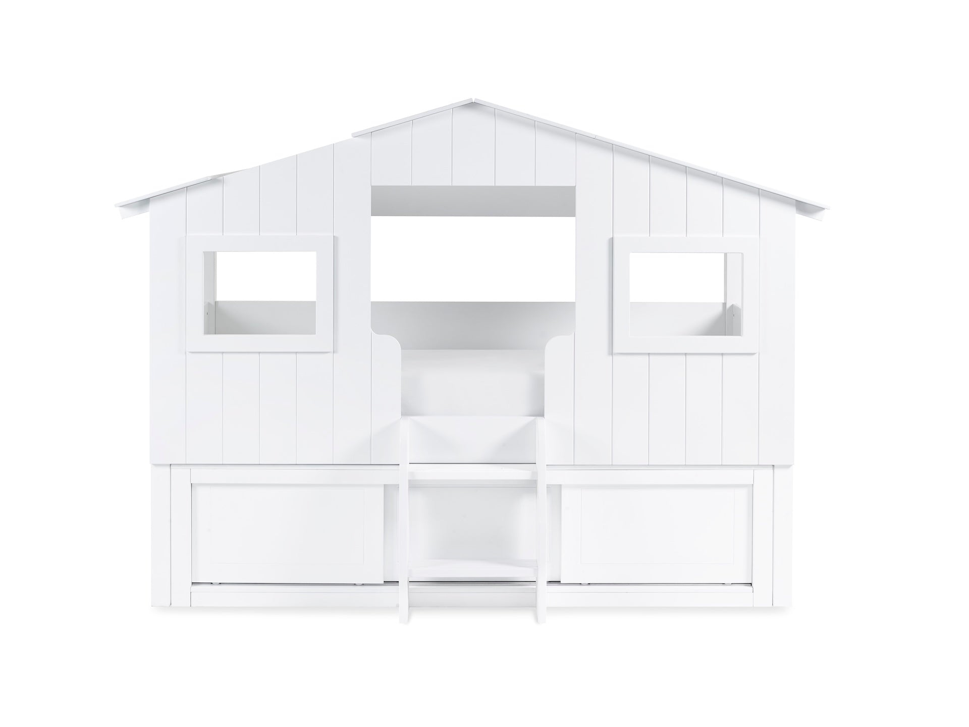 Acorn Treehouse Midsleeper & Storage Unit - White – Julian Bowen, view 5