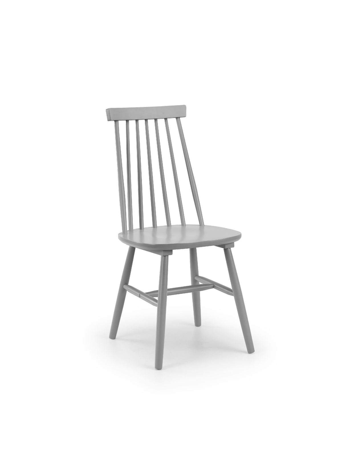 Alassio Spindle Back Dining Chairs - Grey (Set of 2)