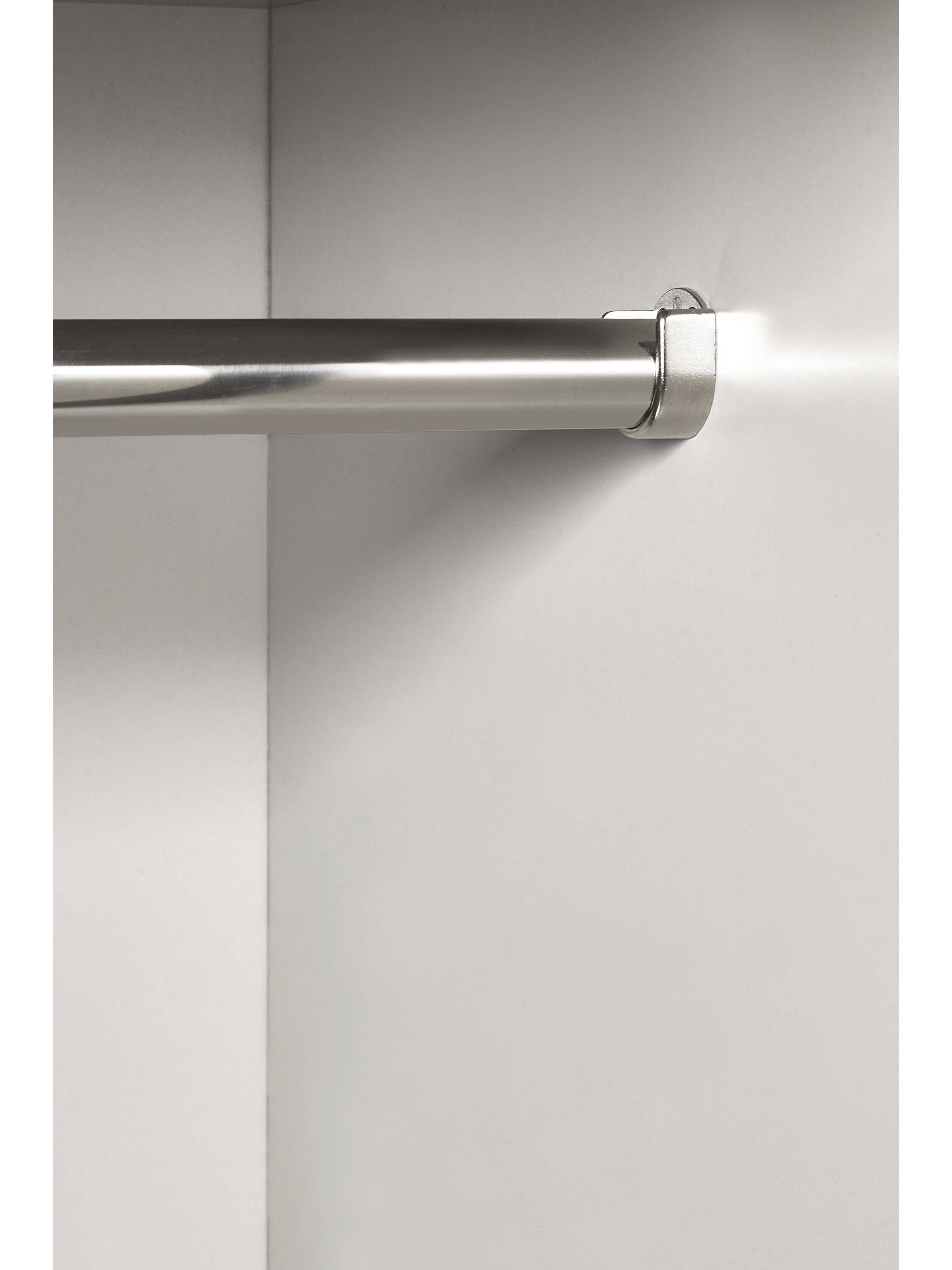 Alba 2 Door Wardrobe - Silk Grey