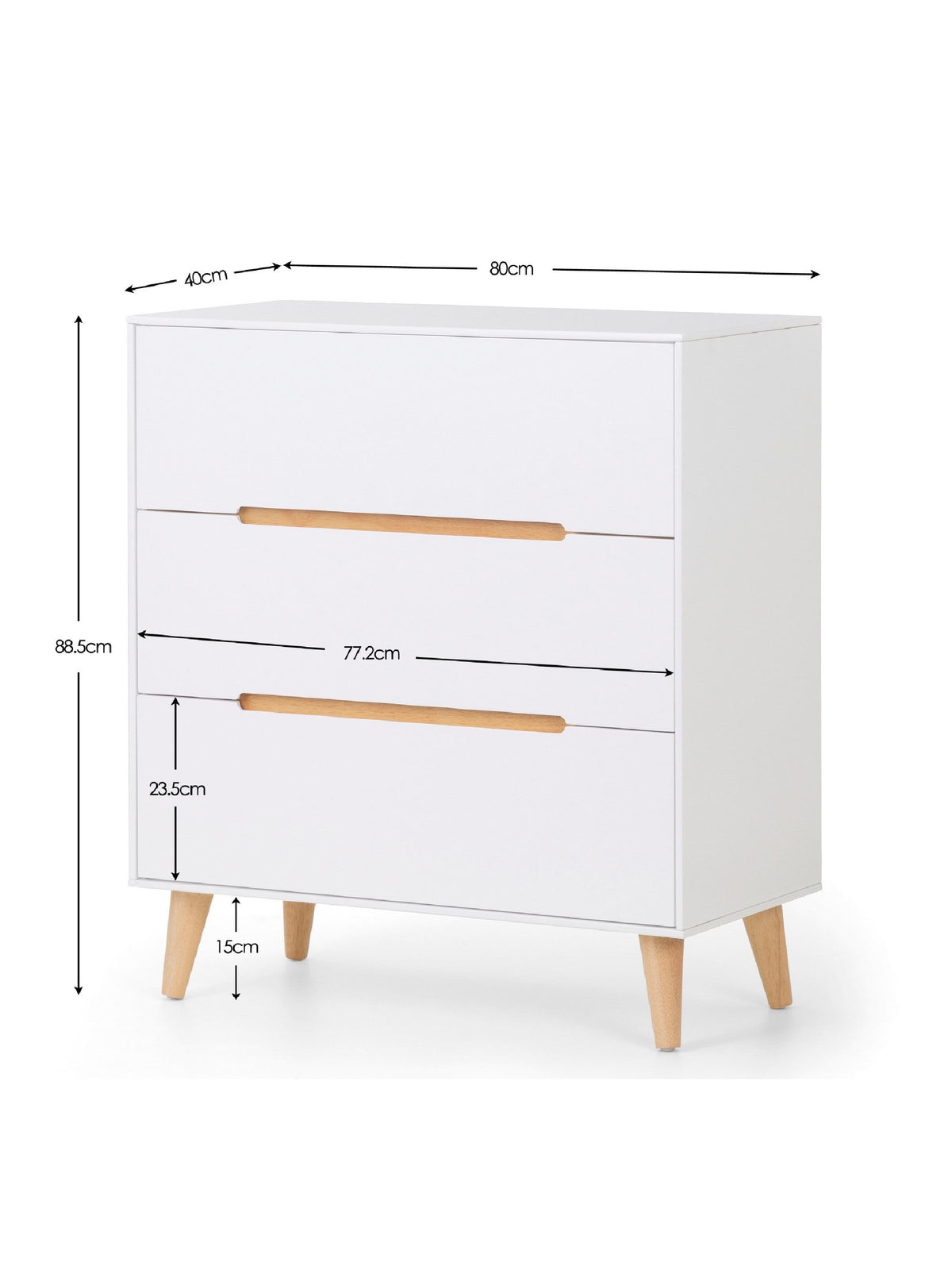 Alicia 3 Drawer Chest