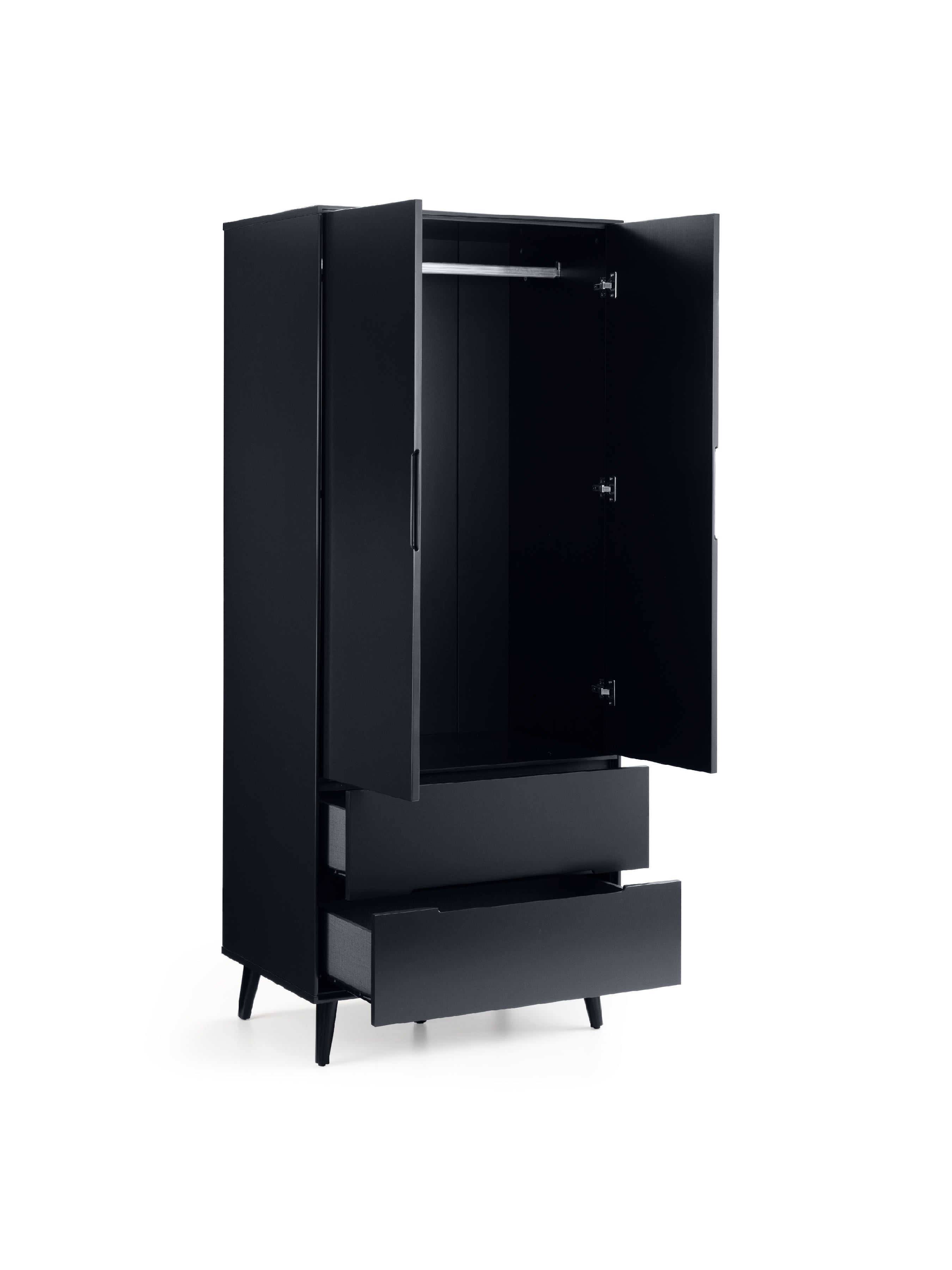 Alicia Combination Wardrobe - Anthracite