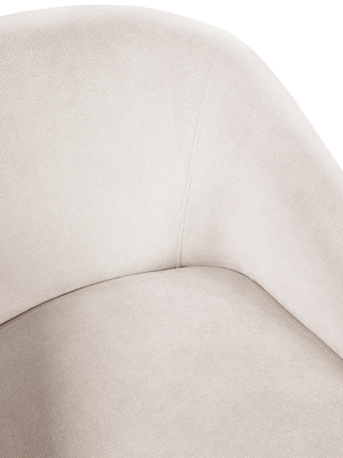 Anthea Cream Tub Dining Chair – Cream Chenille