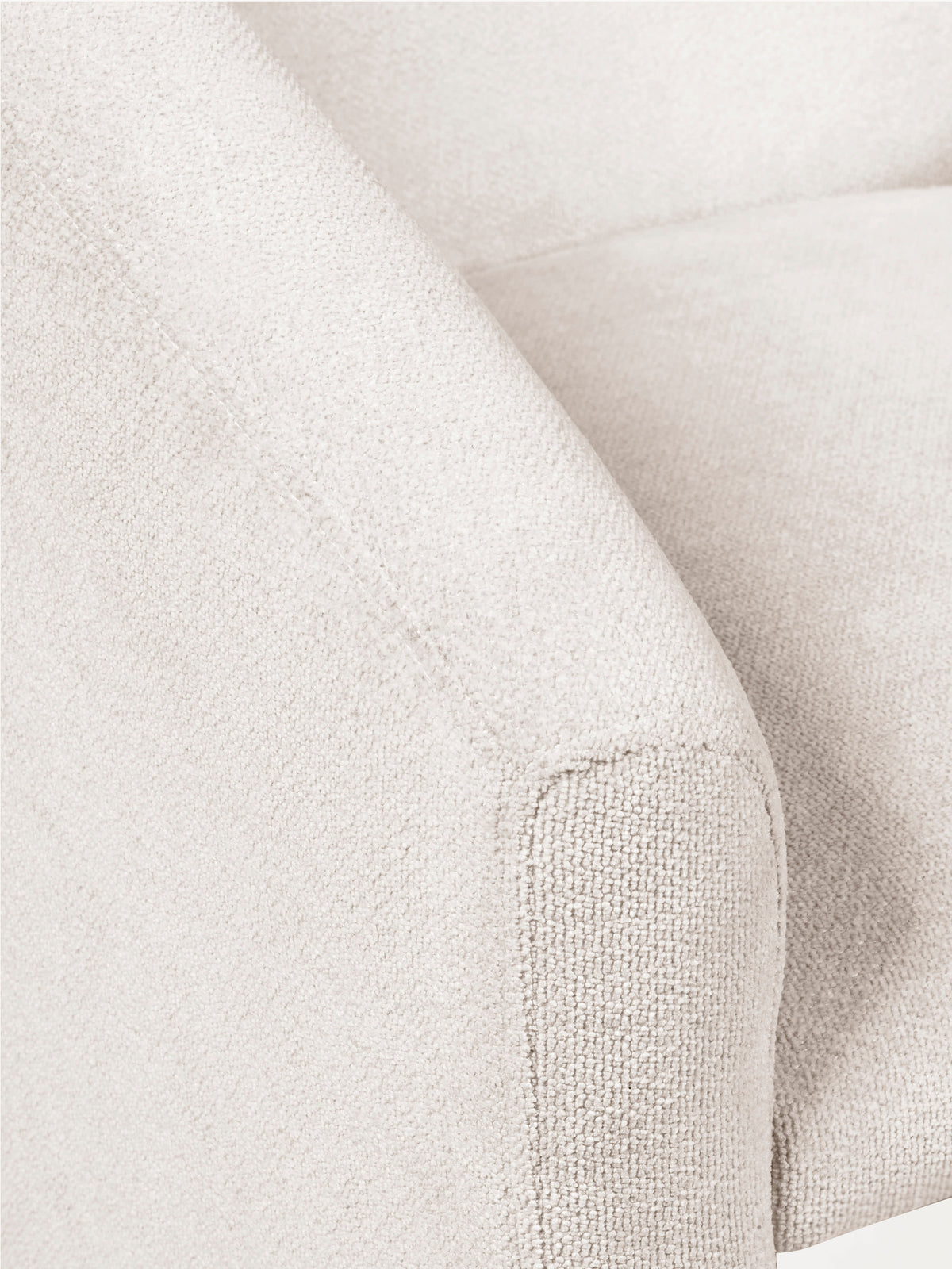 Anthea Cream Tub Dining Chair – Cream Chenille