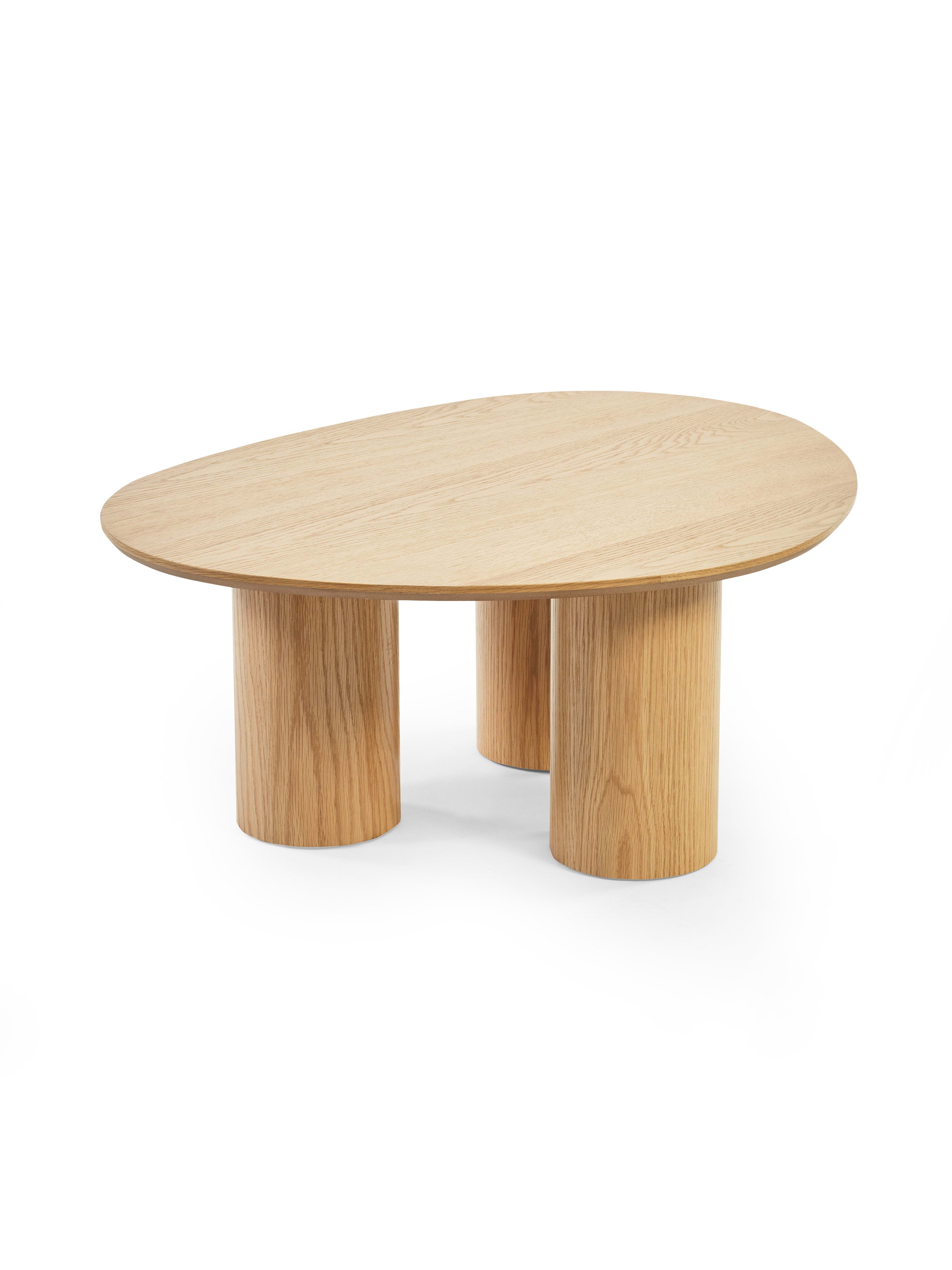 Anya 78cm Coffee Table – Light Oak Effect