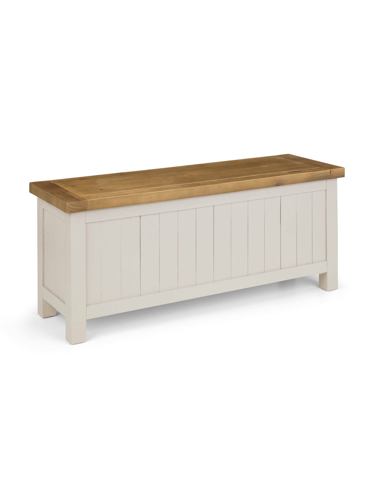 Aspen Storage Bench - Grey Wash