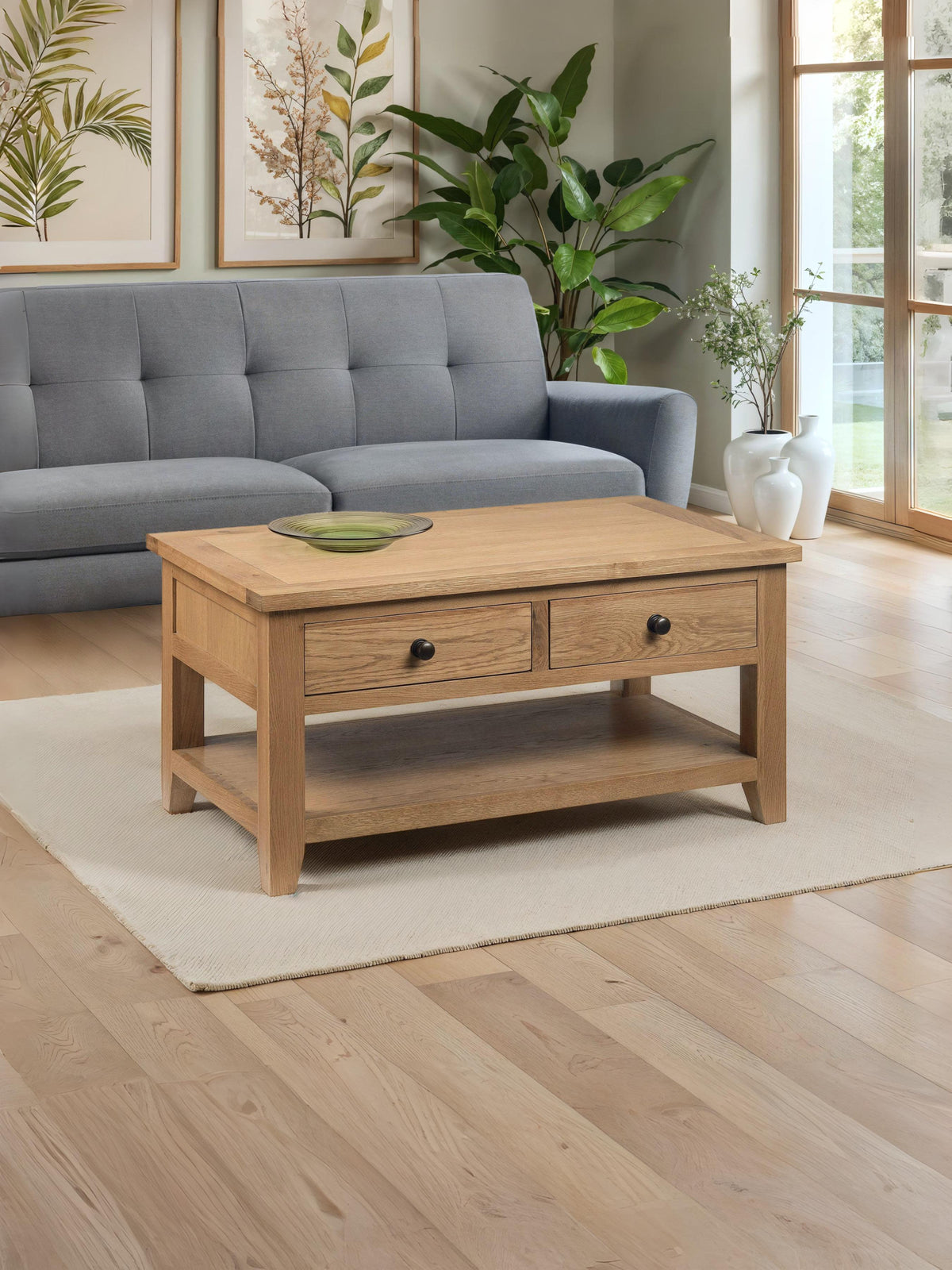 Astoria Coffee Table With 2 Drawers