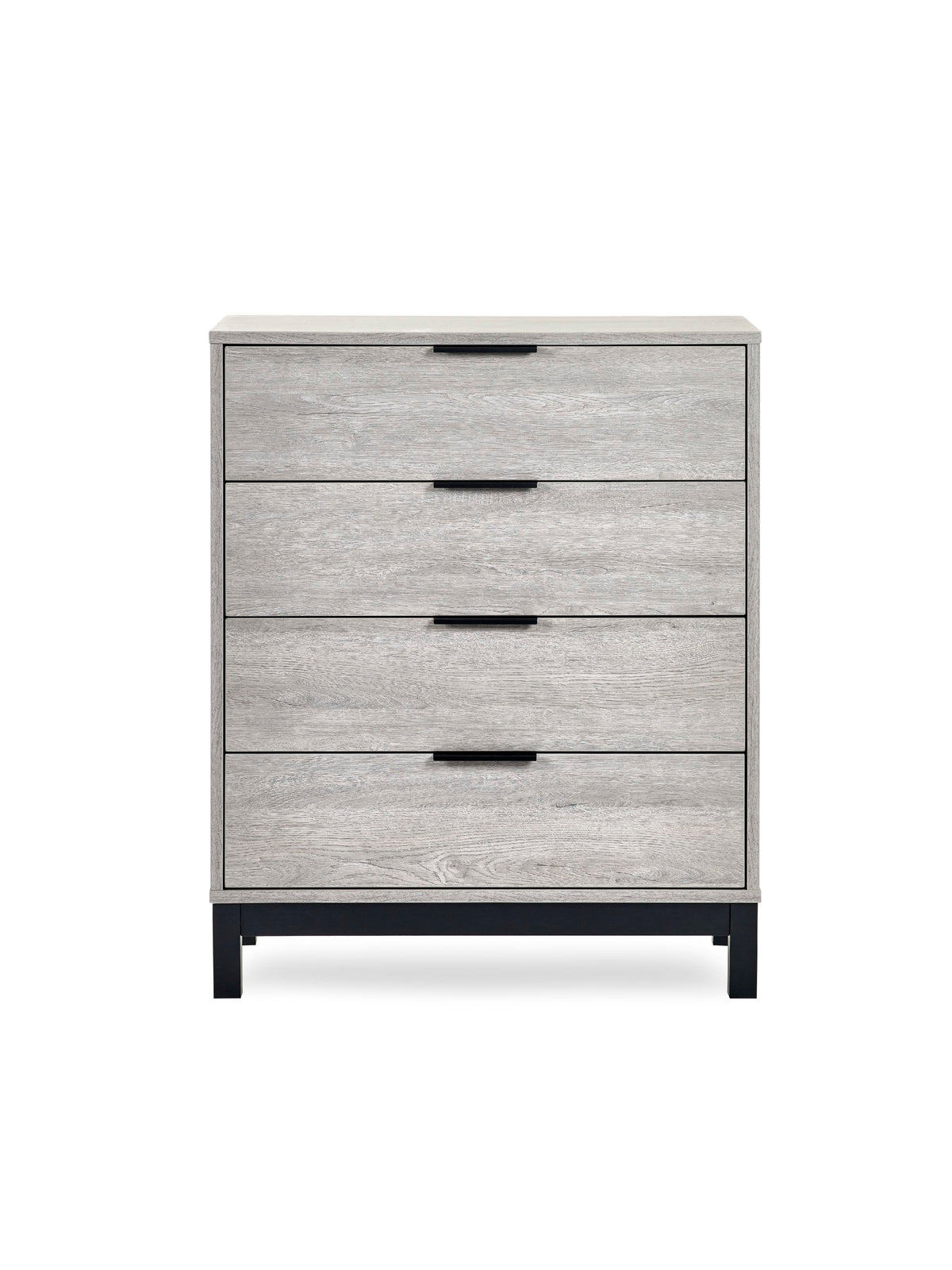 Bali 4 Drawer Chest - Grey Oak
