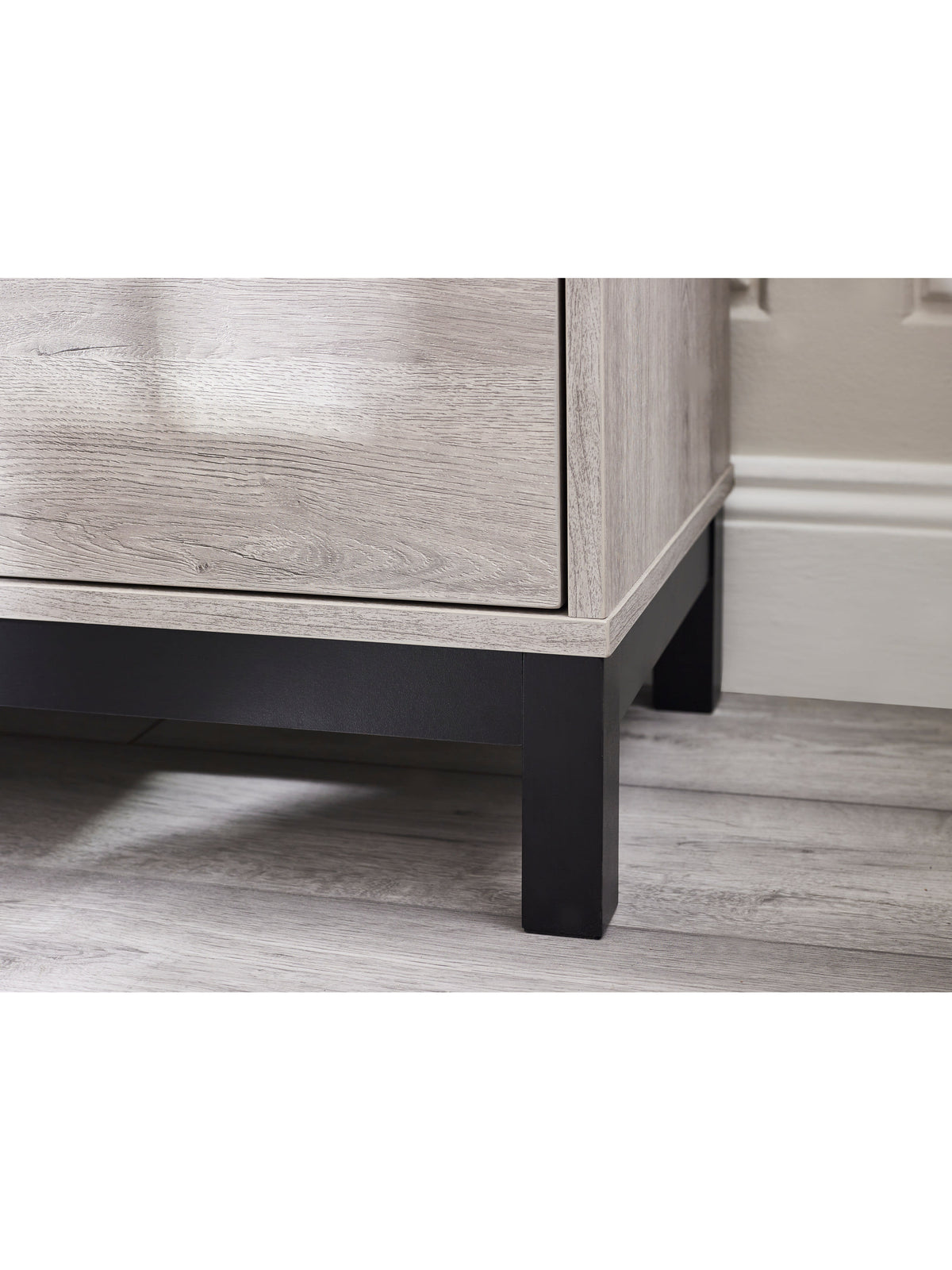 Bali 4 Drawer Chest - Grey Oak
