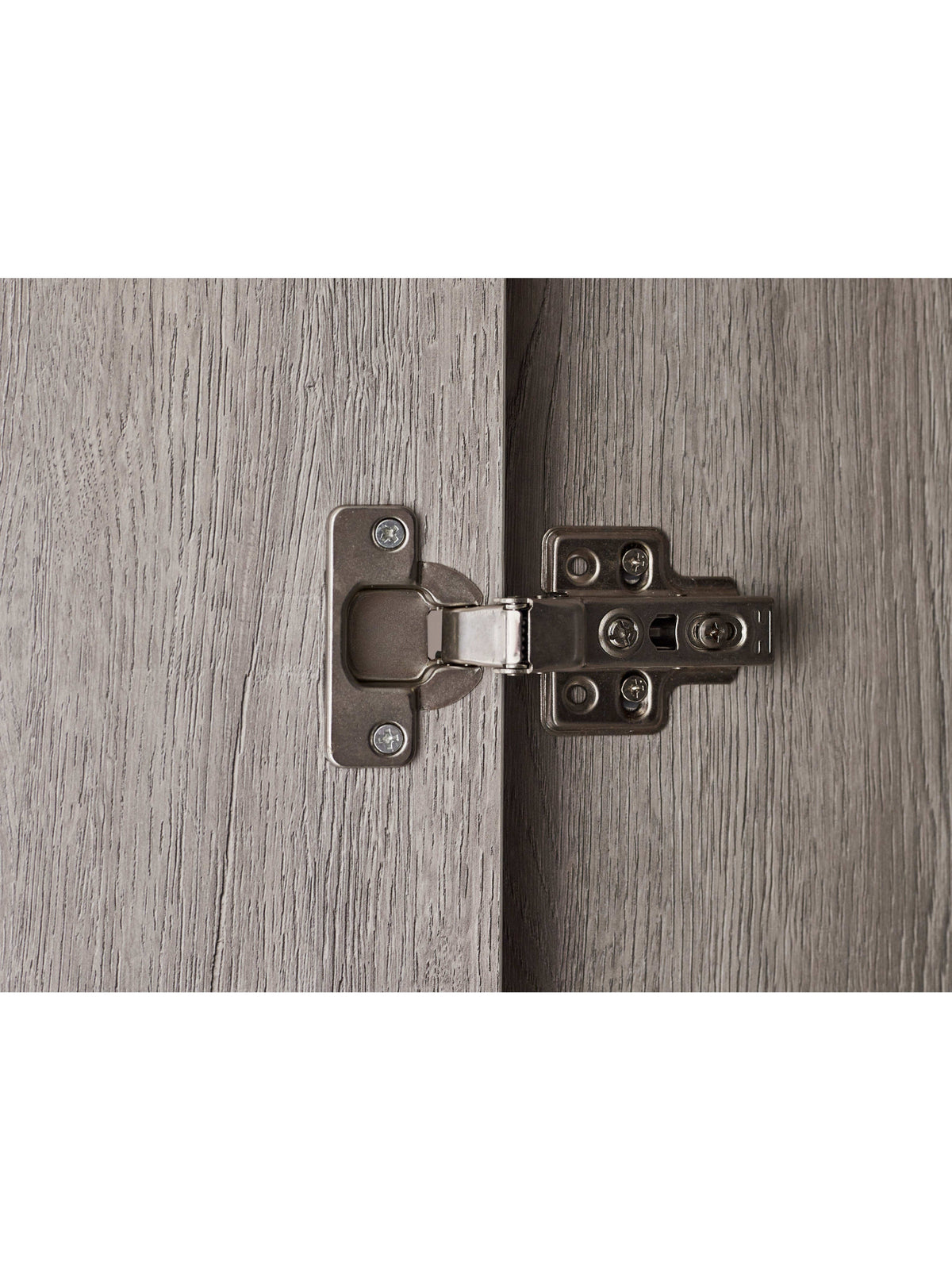 Bali 2 Door 1 Drawer Wardrobe - Grey Oak