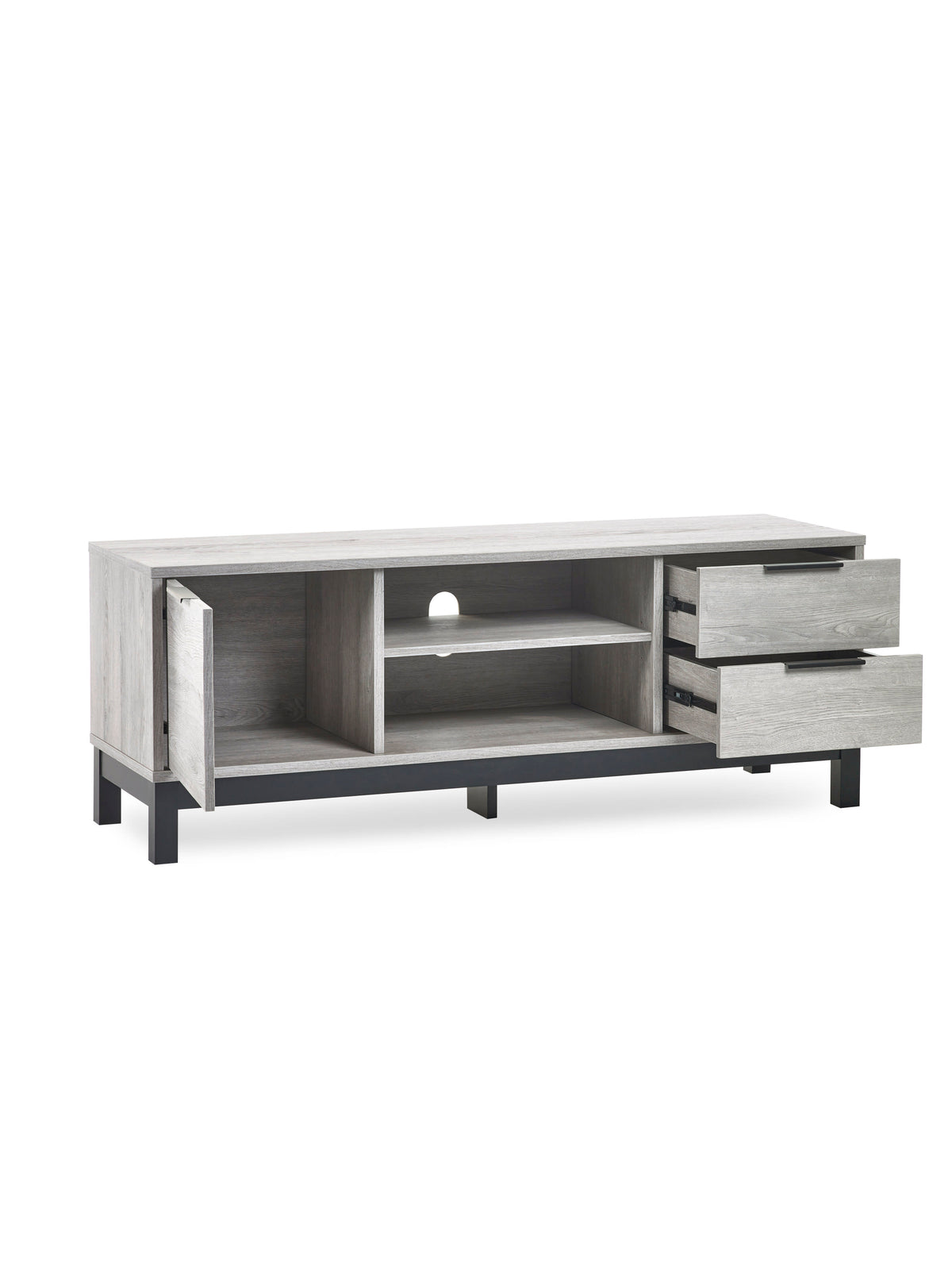 Bali TV Unit - Grey Oak