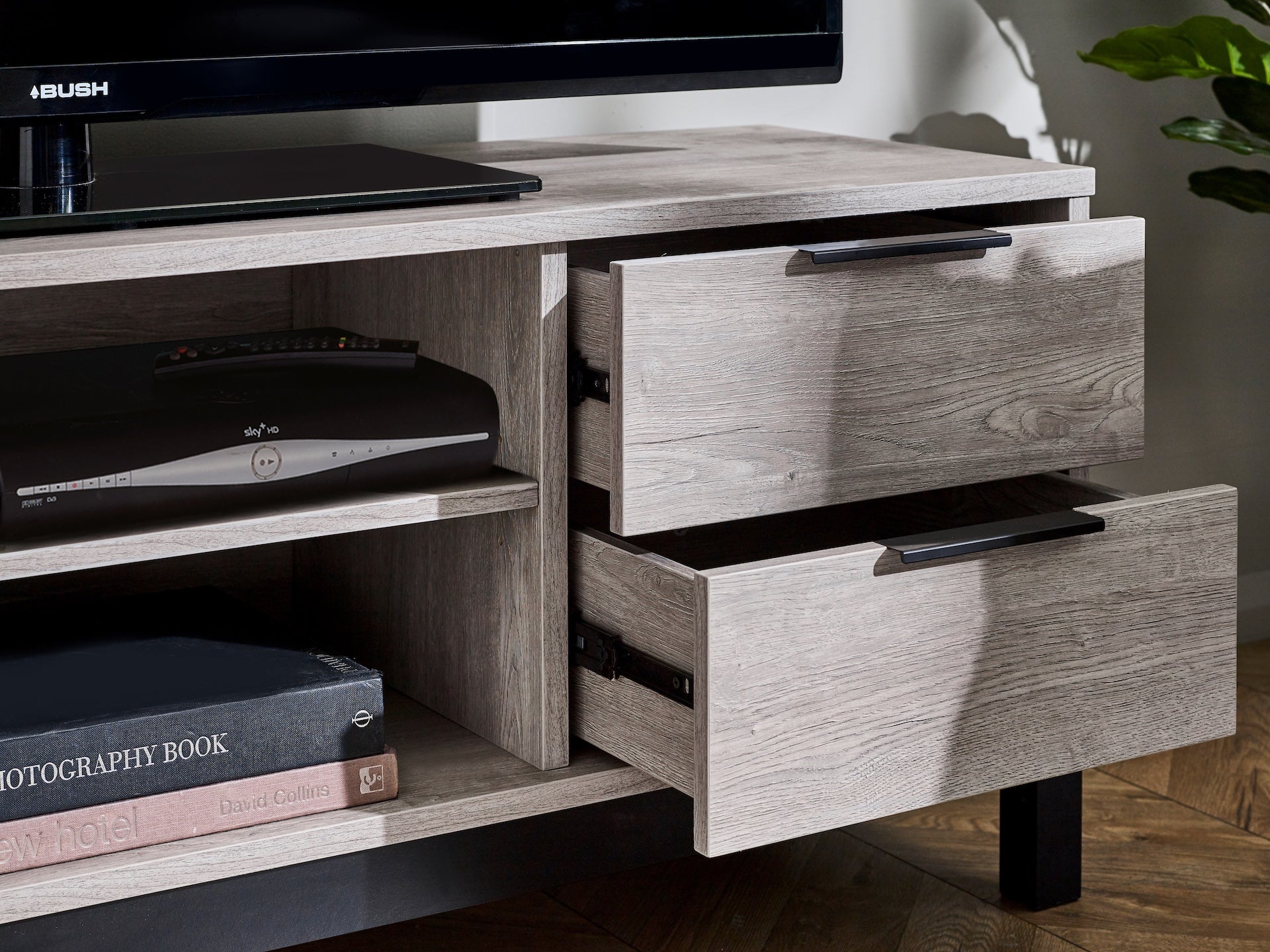 Bali TV Unit - Grey Oak – Julian Bowen, view 9