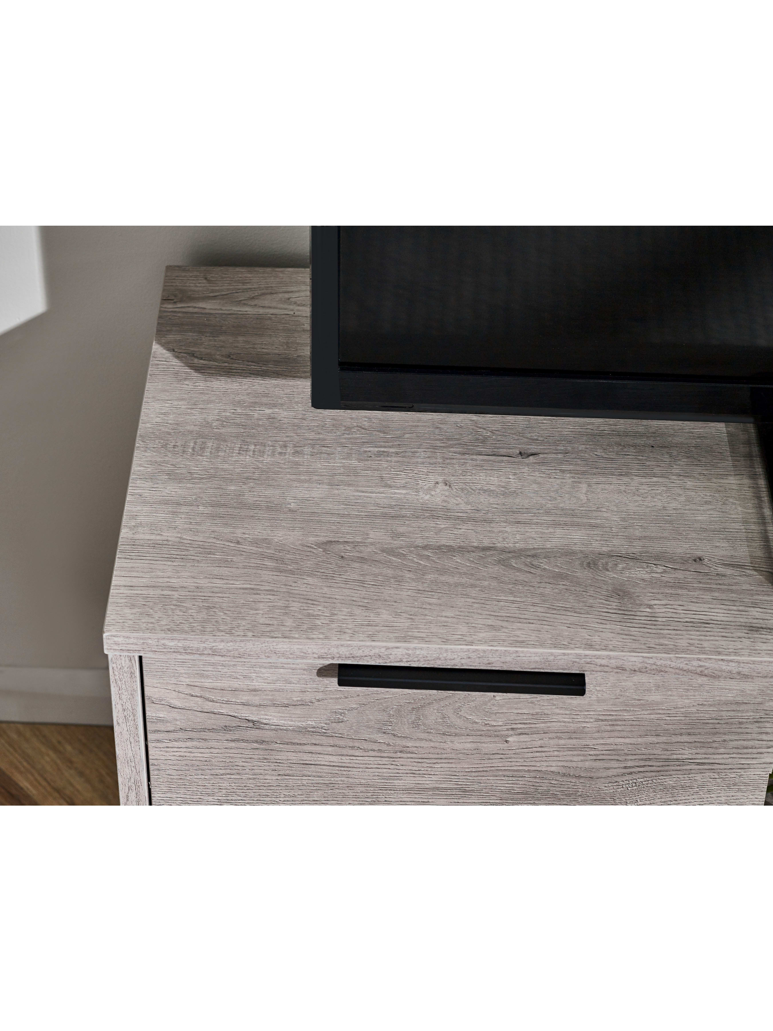 Bali TV Unit - Grey Oak