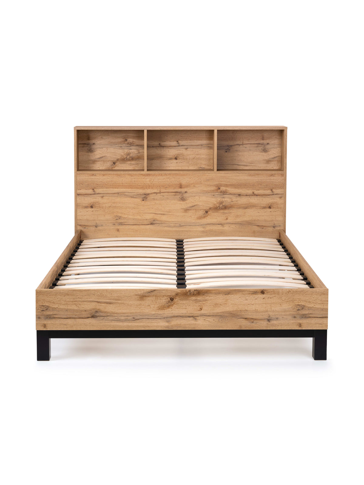 Bali Bookcase Bed - Oak
