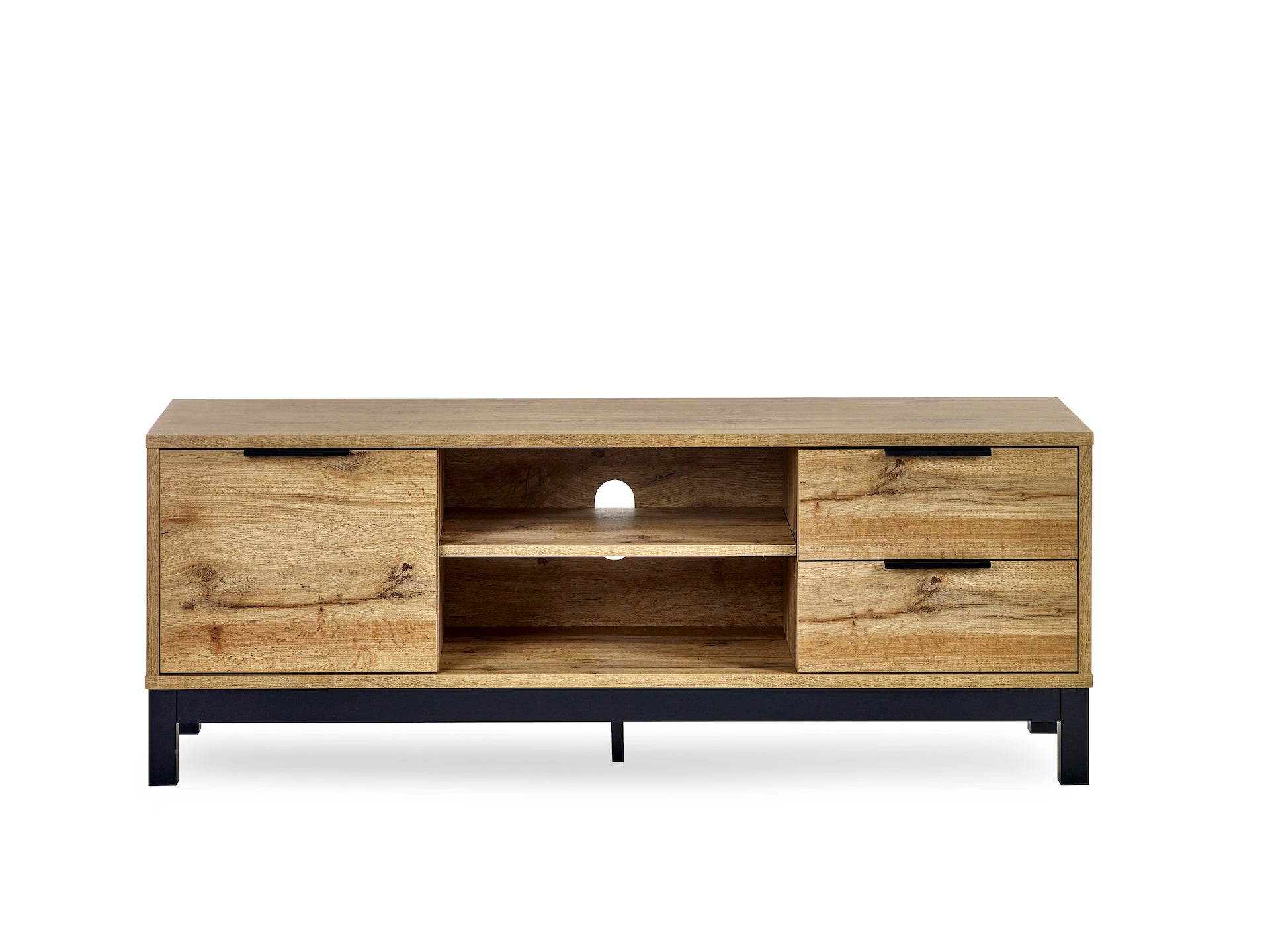 Bali TV Unit - Light Oak – Julian Bowen, view 4