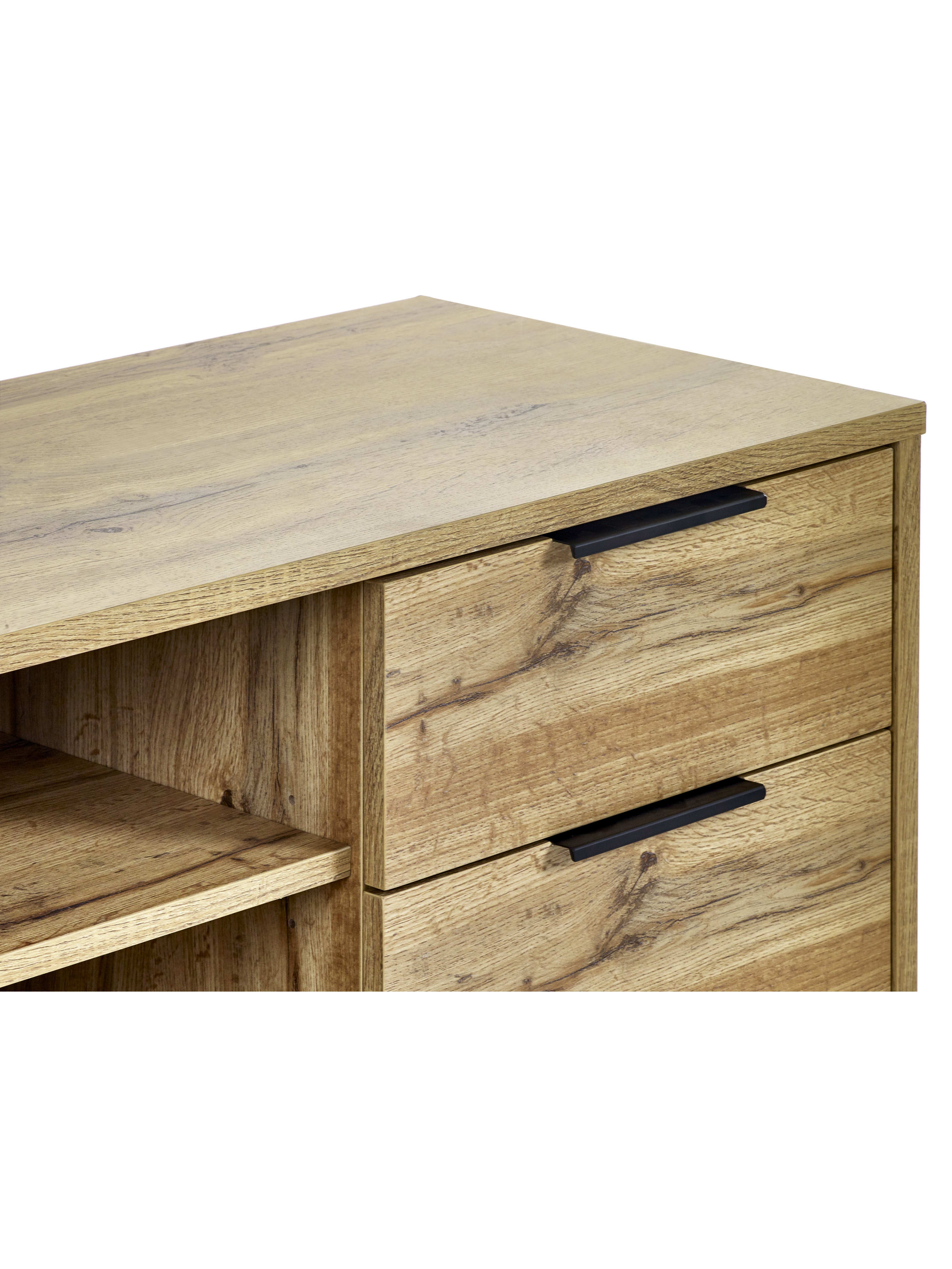 Bali TV Unit - Light Oak
