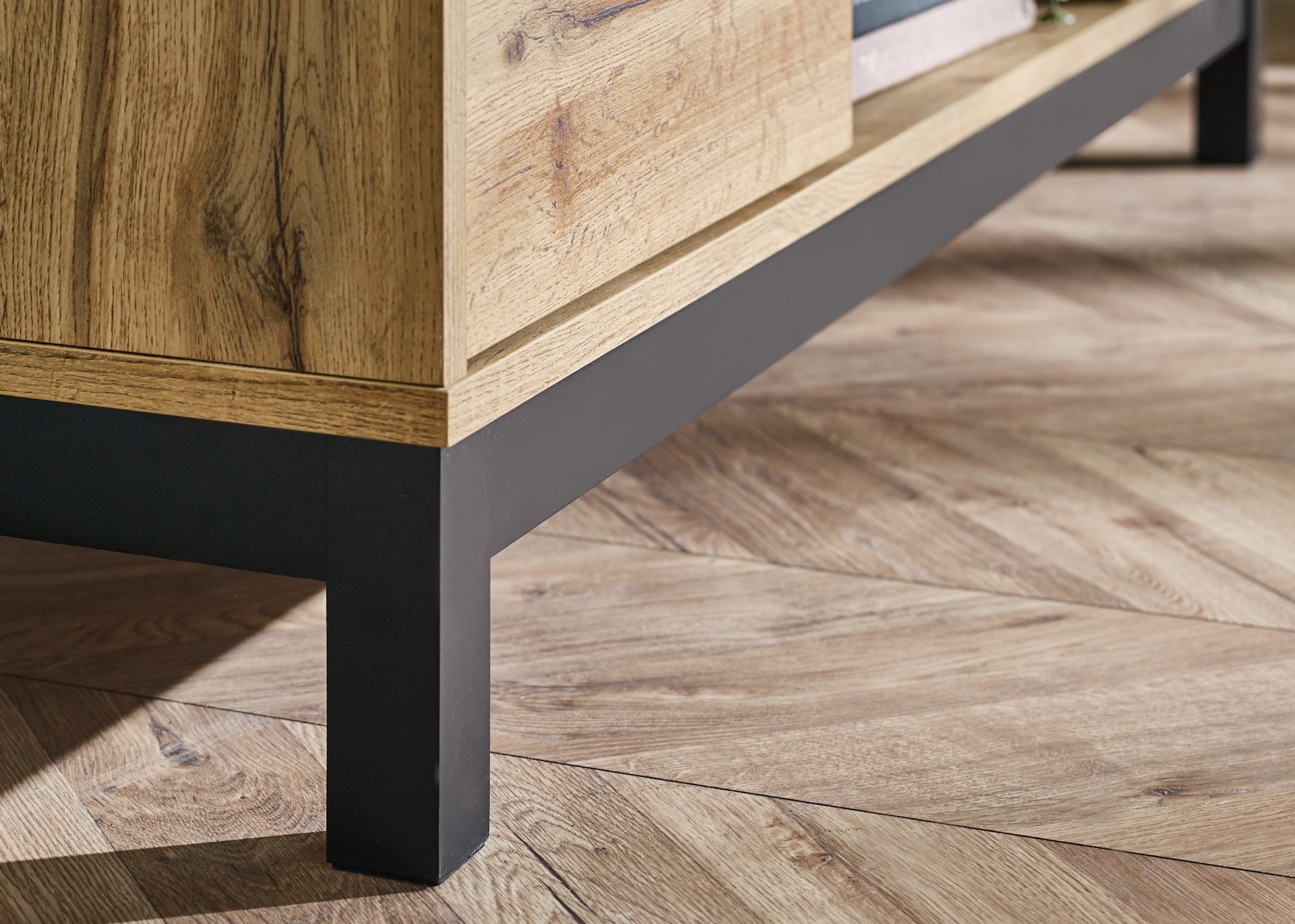 Bali TV Unit - Light Oak – Julian Bowen, view 8