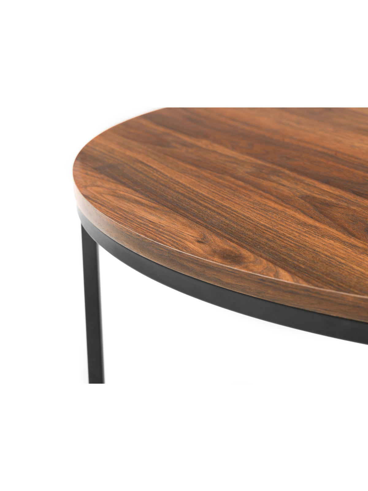 Bellini Round Nesting Coffee Table - Walnut