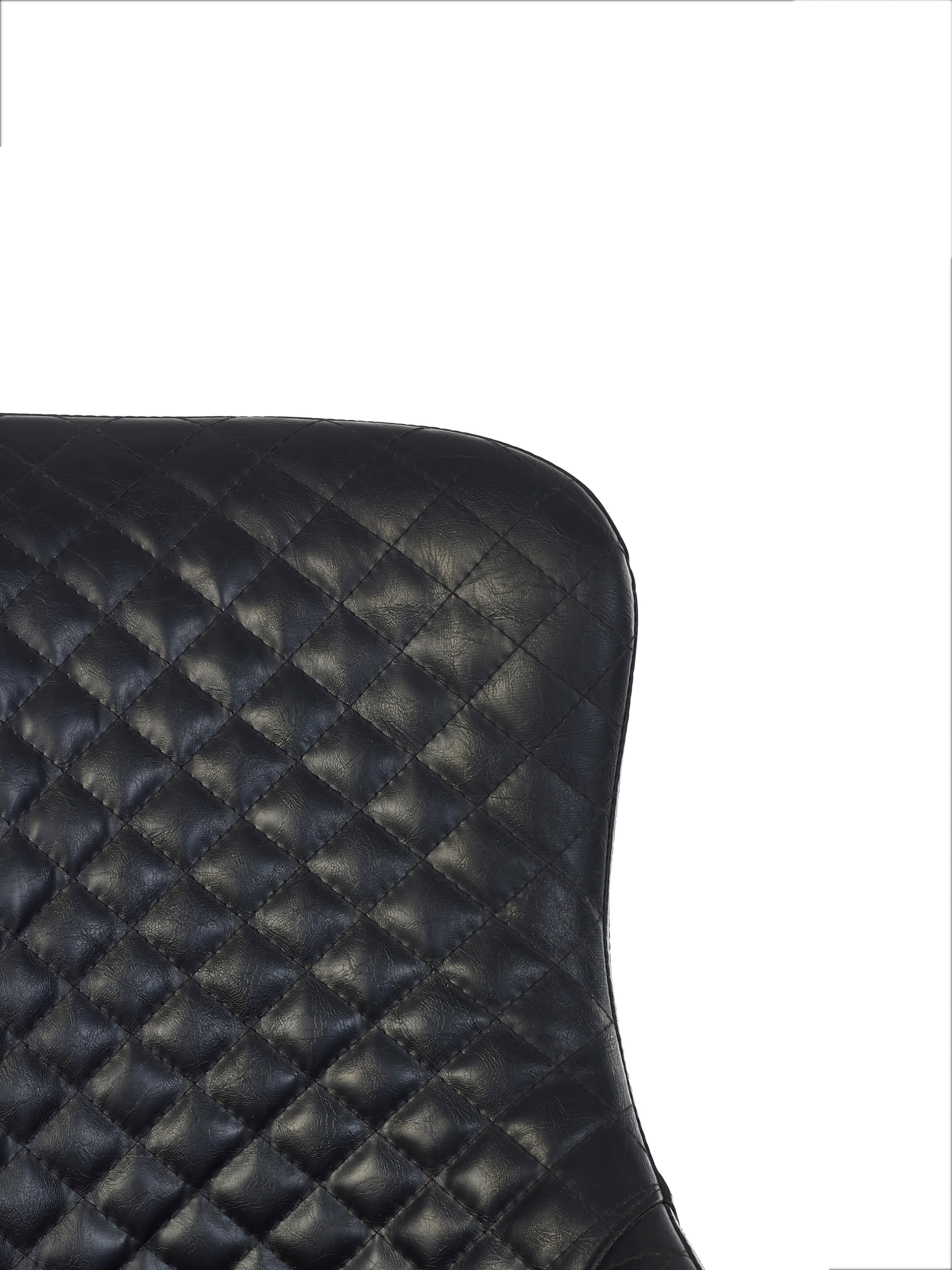 Berwick Rectangular Oak Effect Dining Table Set with 6 plush Black Faux Leather Dining Chairs