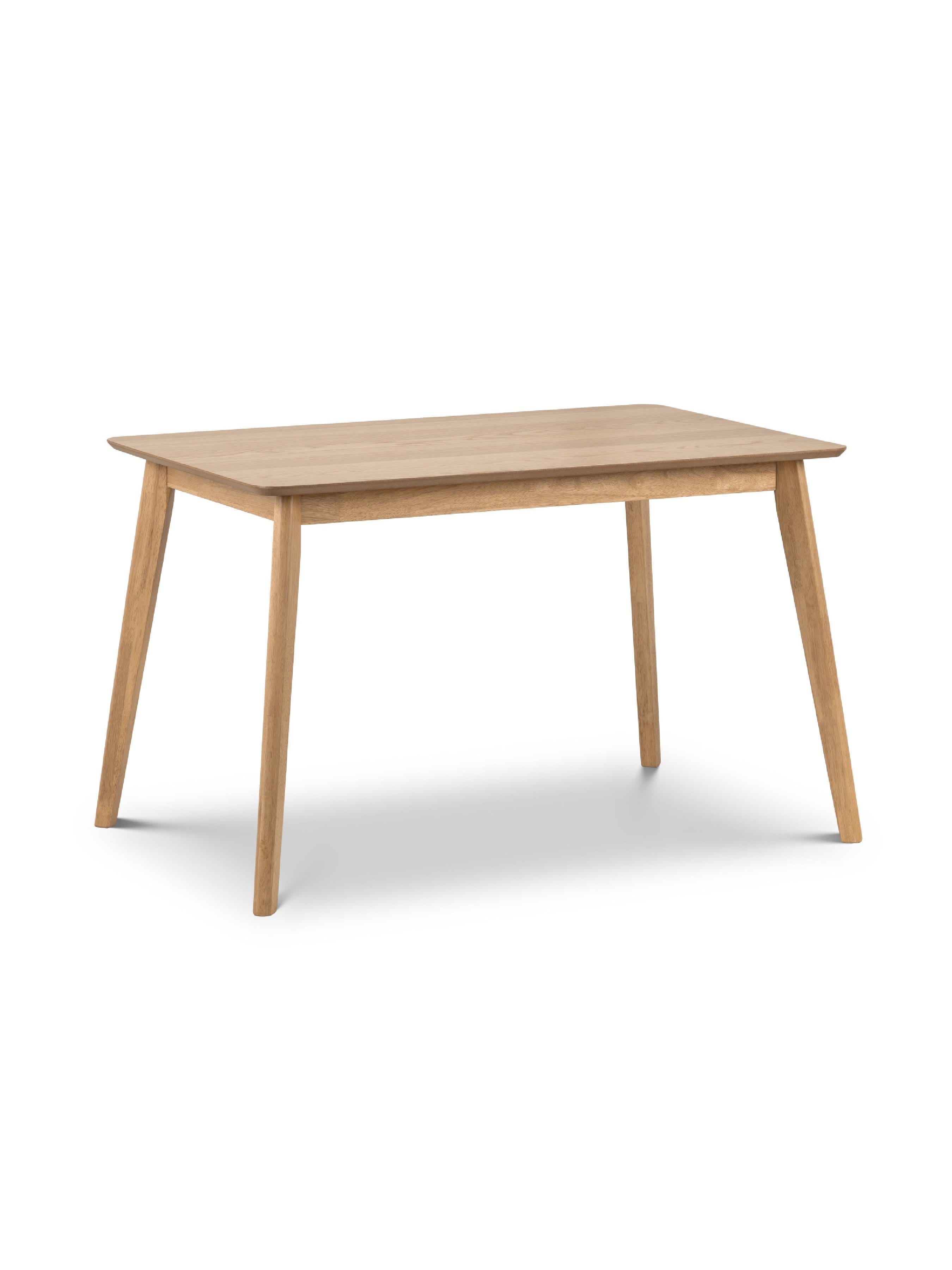 Boden Rectangular Oak Dining Table Set with 6 Dining Chairs – Oak Effect