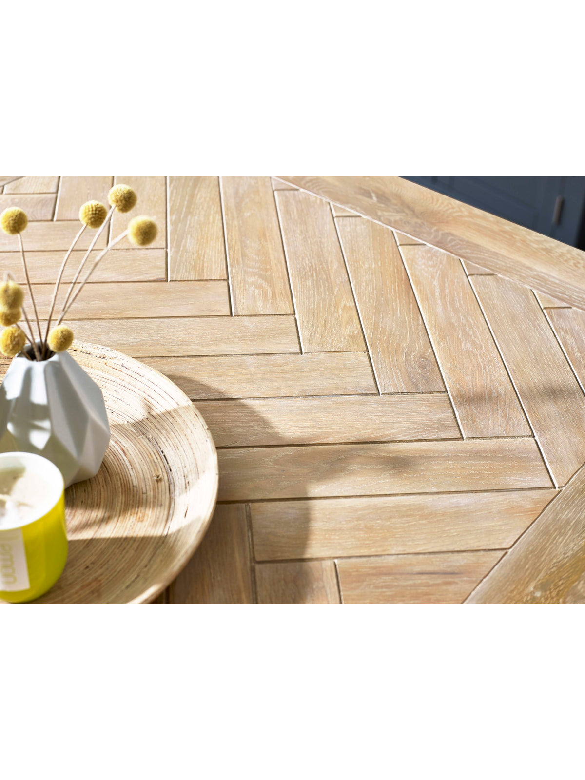 Bordeaux Extending Dining Table Dark Grey
