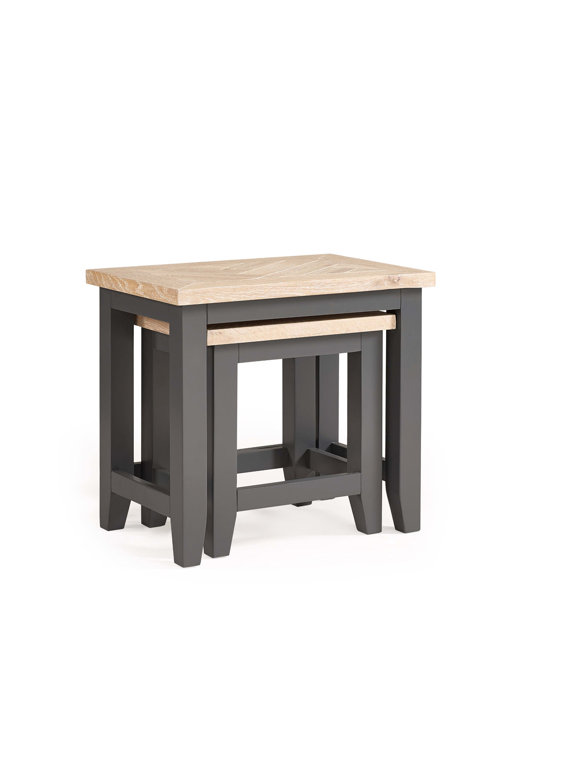 Bordeaux Nest Of Tables Dark Grey