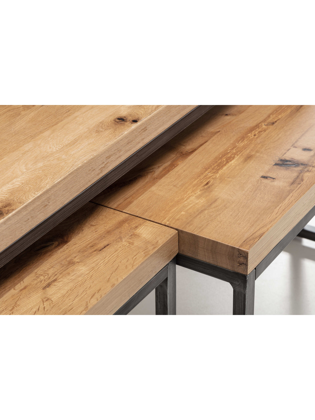 Brooklyn Oak Nesting Coffee Tables