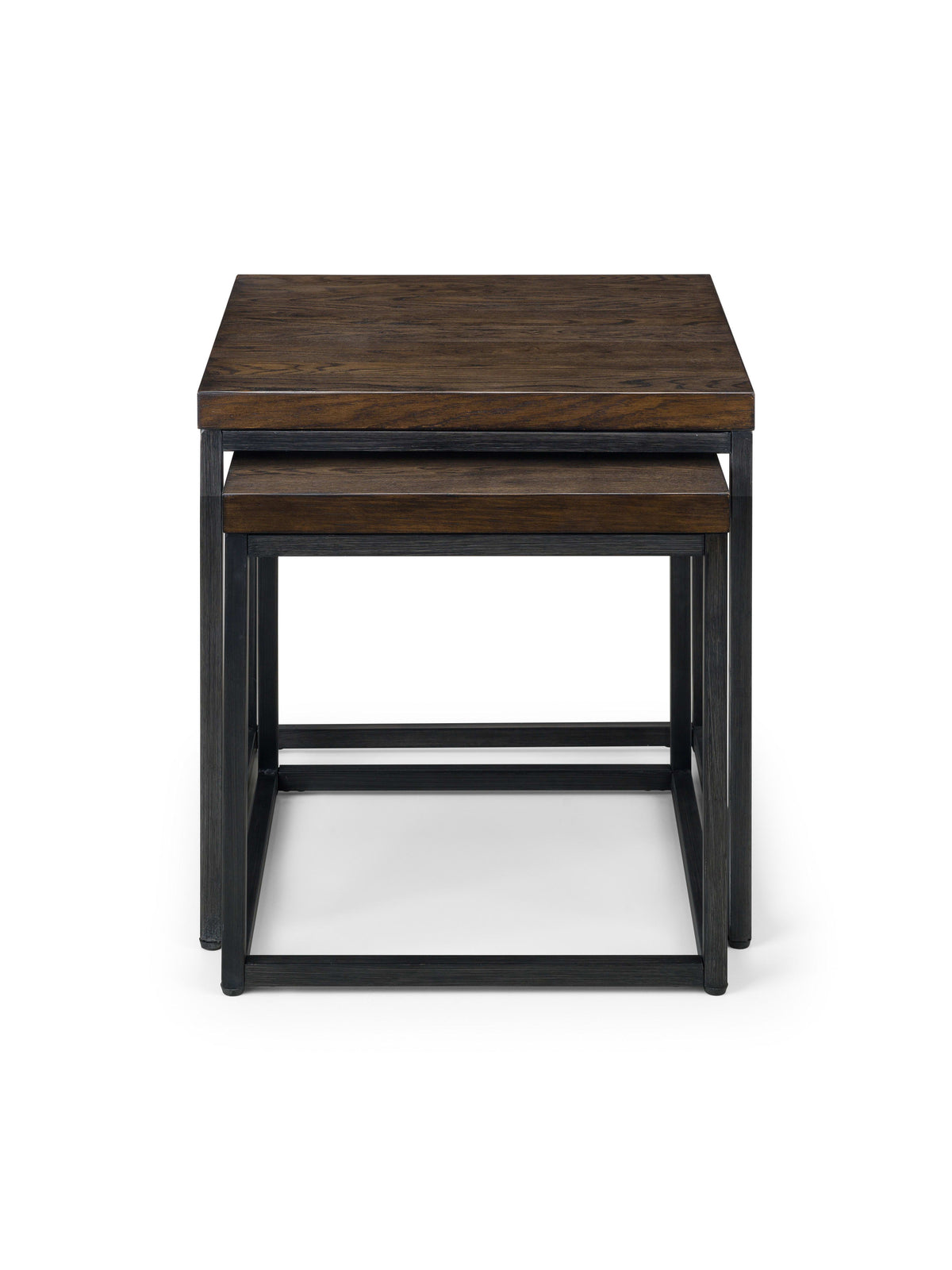 Brooklyn Nesting Lamp Tables - Dark Oak
