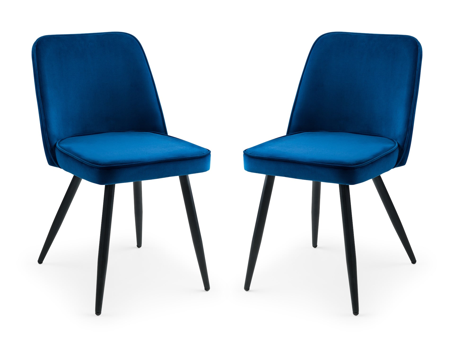 Burgess Dining Chairs - Blue (Set of 2) – Julian Bowen