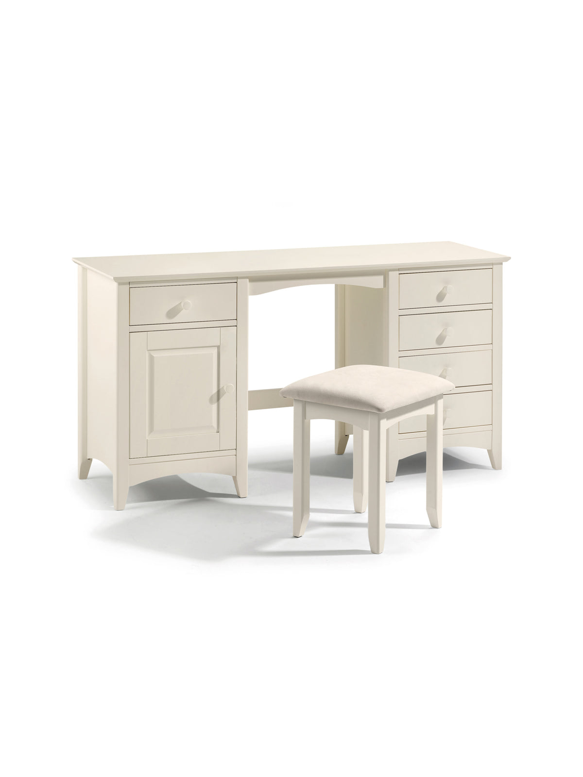 Cameo Dressing Table - Stone White