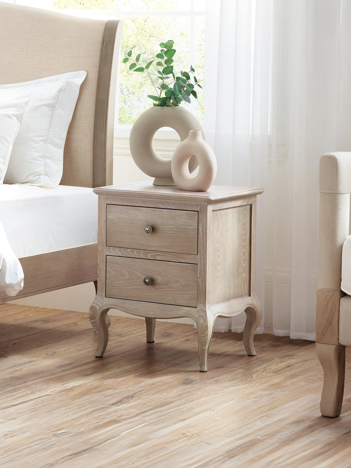 Camille 2 Drawer Bedside