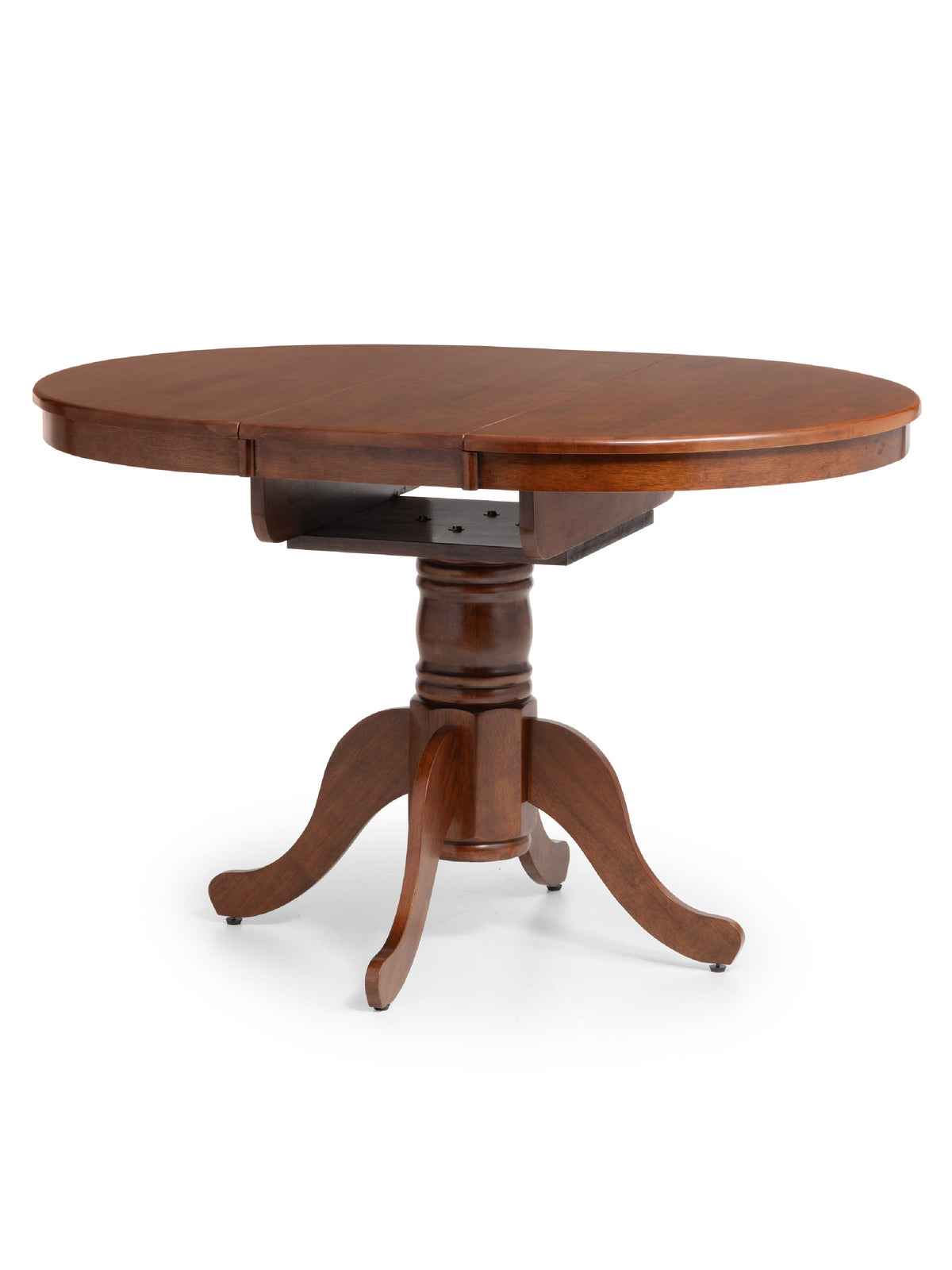 Canterbury Round To Oval Extending Table - Mahogany