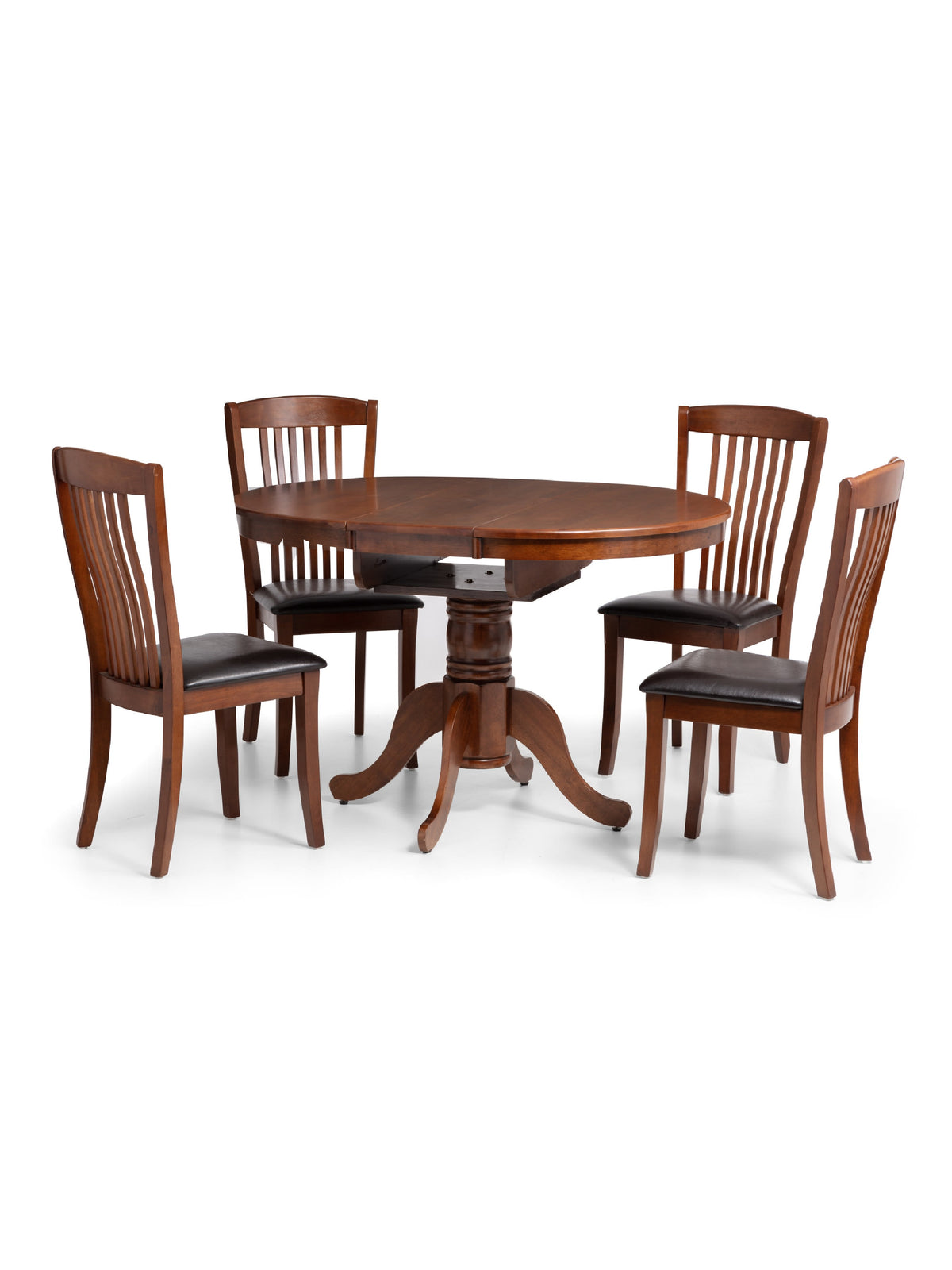Canterbury Round To Oval Extending Table - Mahogany