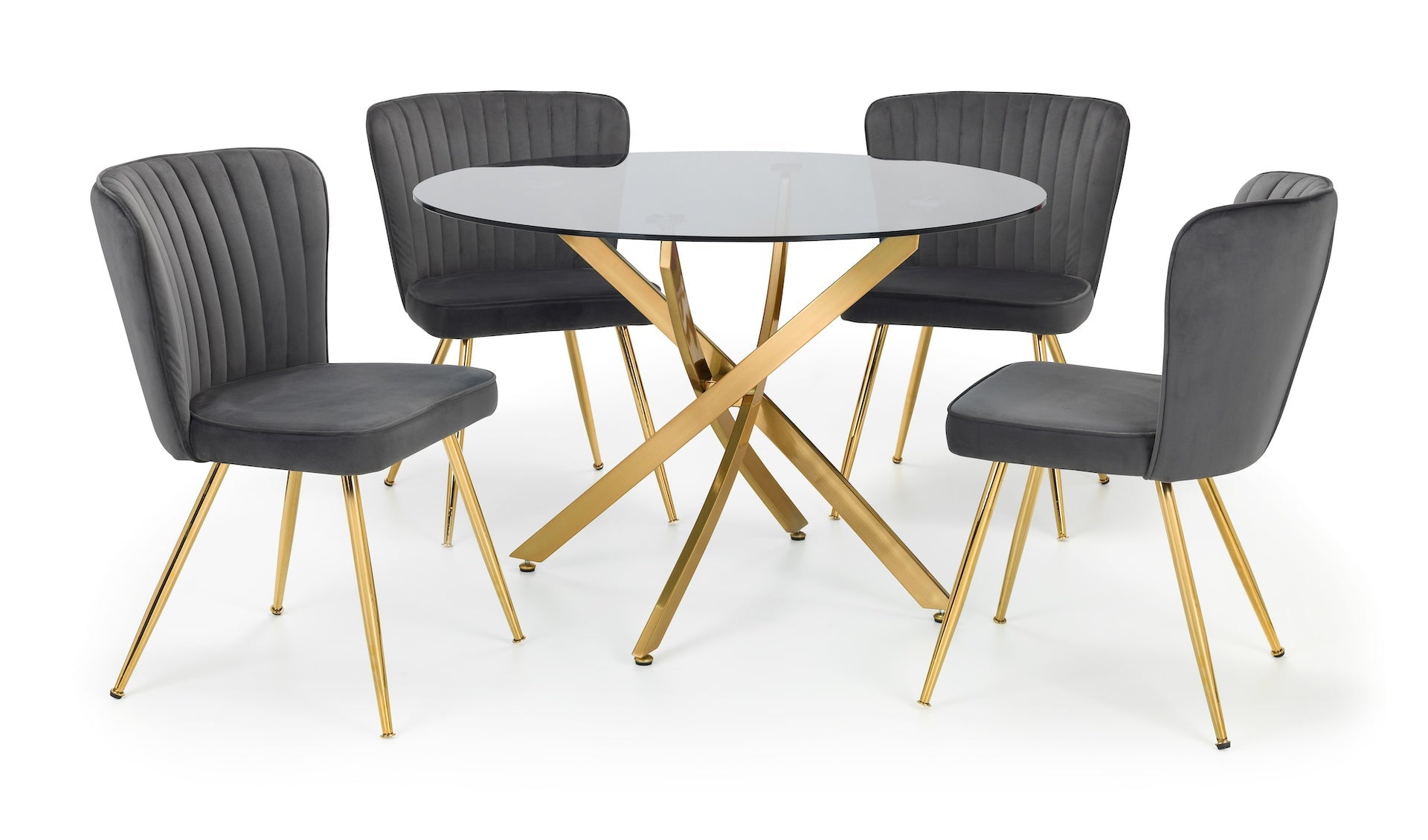 Cannes Dining Chairs - Grey (Set of 2) – Julian Bowen, view 6