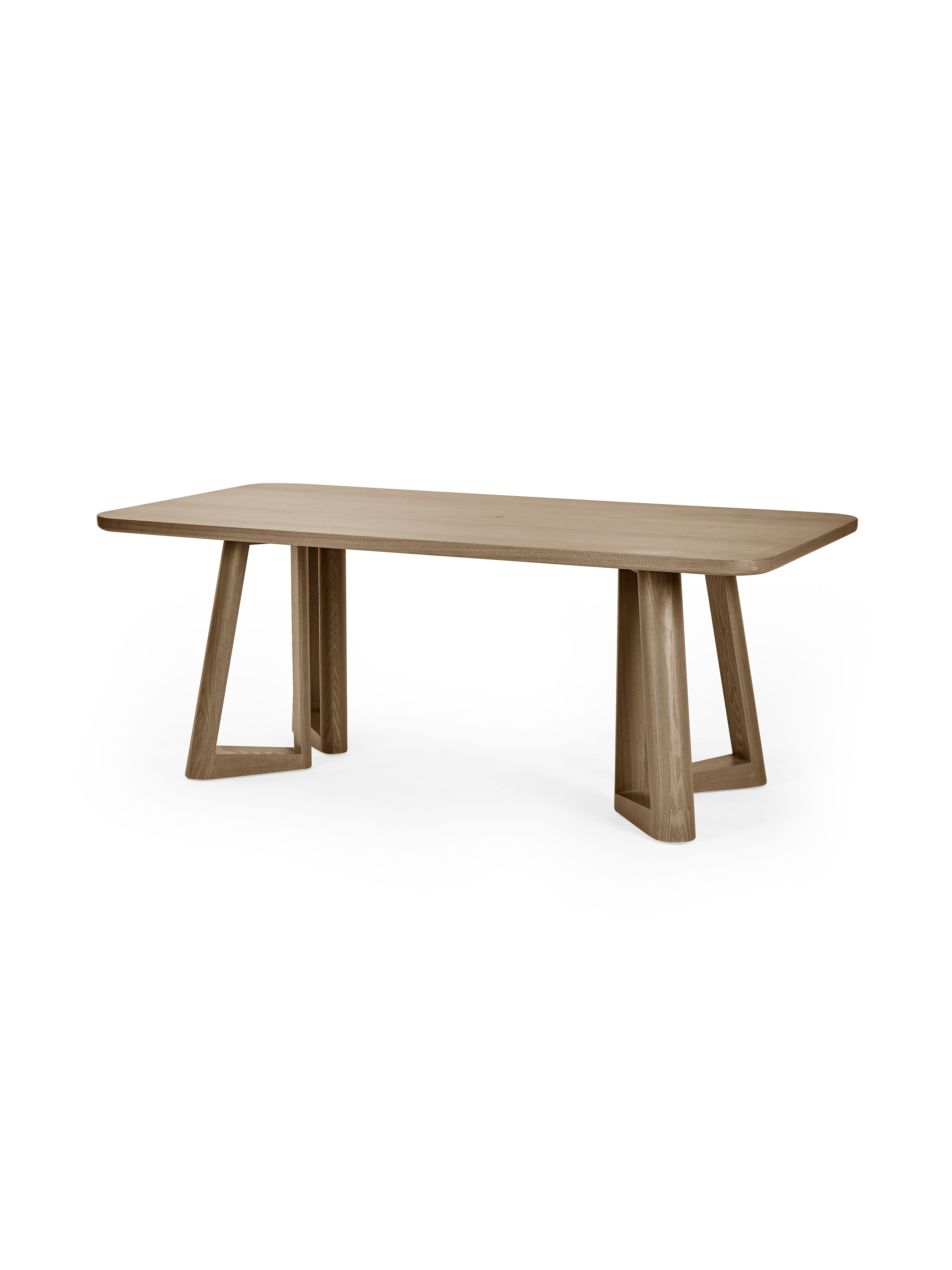 Caravelle Rectangular 4-6 Seater Dining Table – Smokey Oak Effect