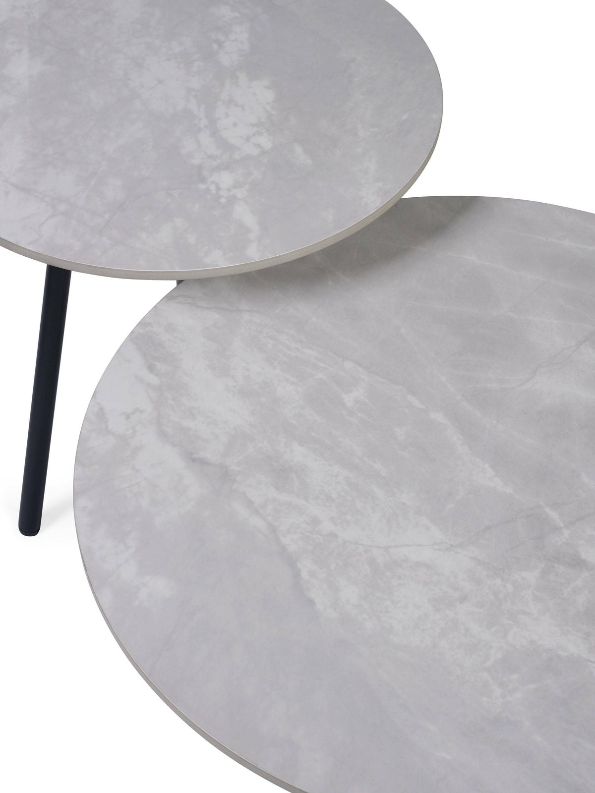 Casper Set of Side Tables Grey
