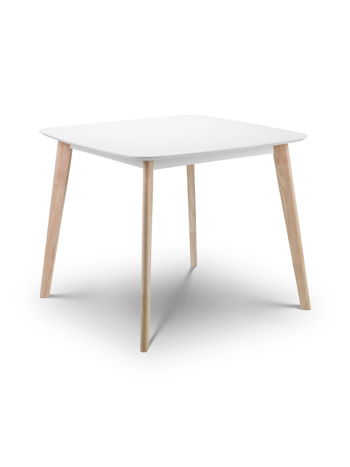 Casa Square Dining Table White/Oak