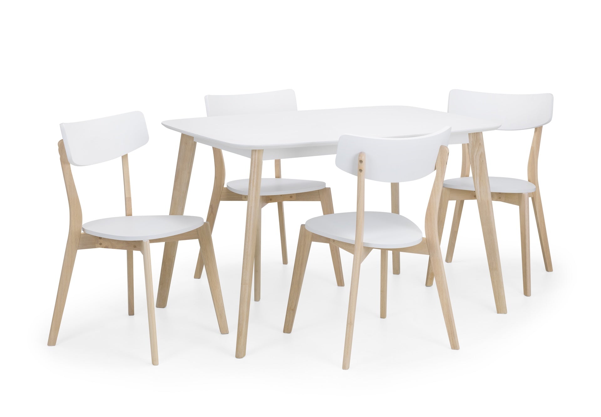 Casa Dining Chairs White/Oak (Set of 2) – Julian Bowen, view 5