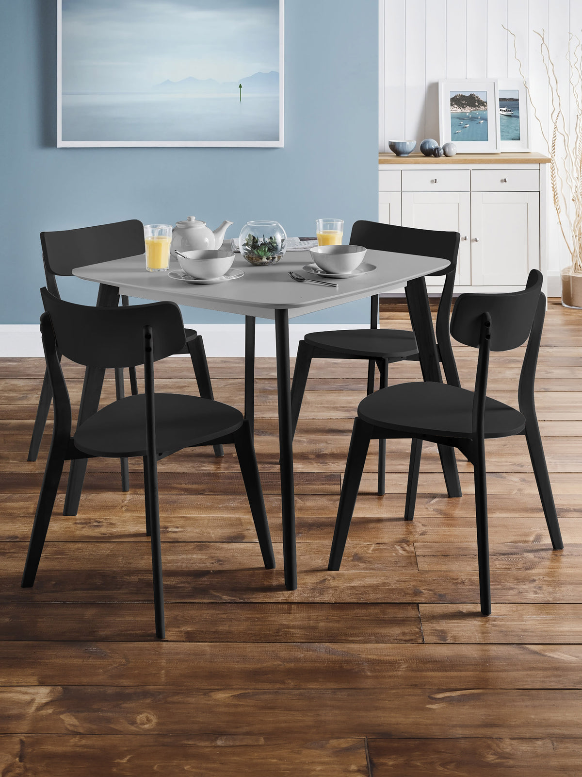Set of 2 Casa Black Dining Chairs
