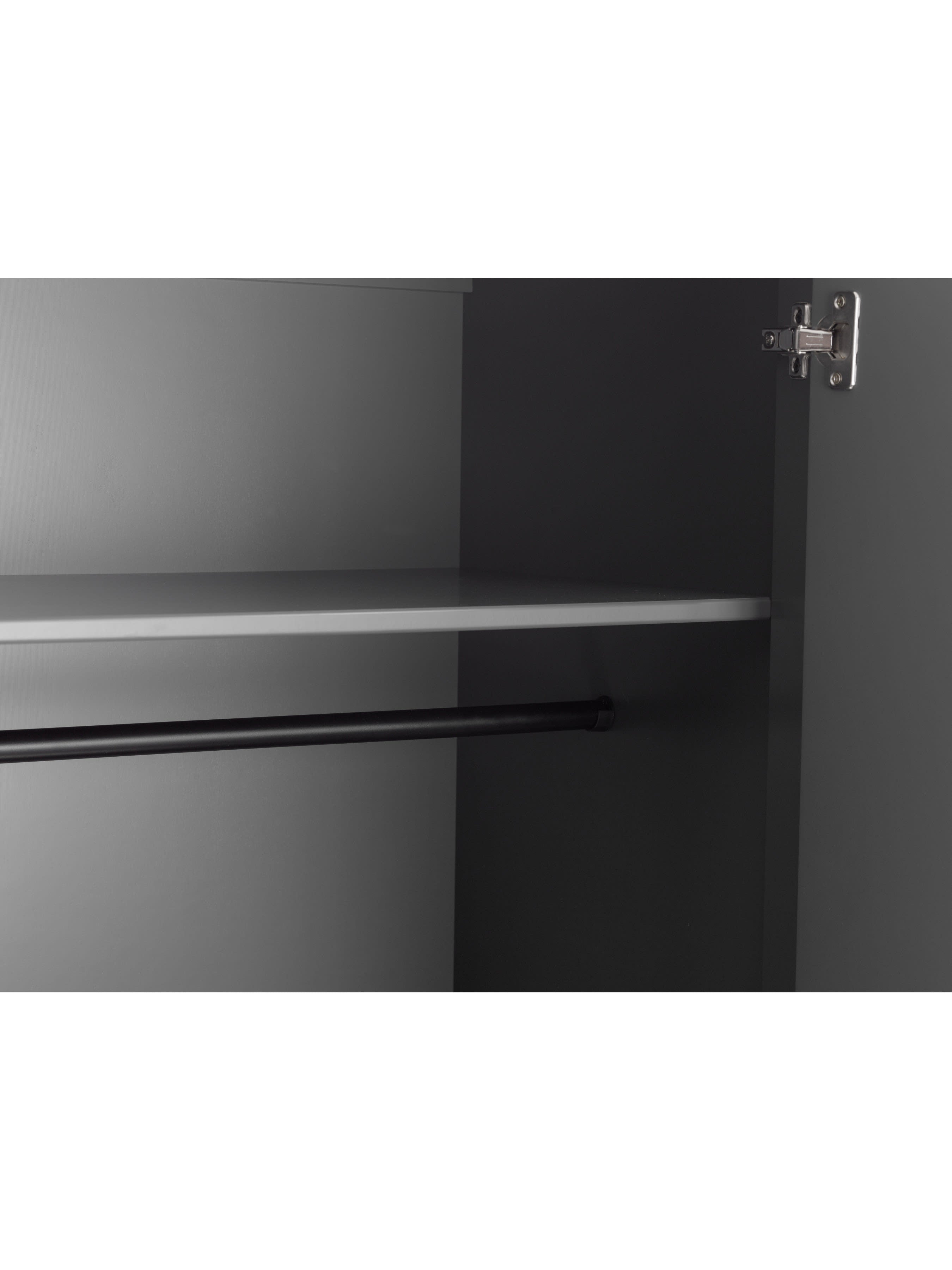 Chloe 2 Door 1 Drawer Wardrobe