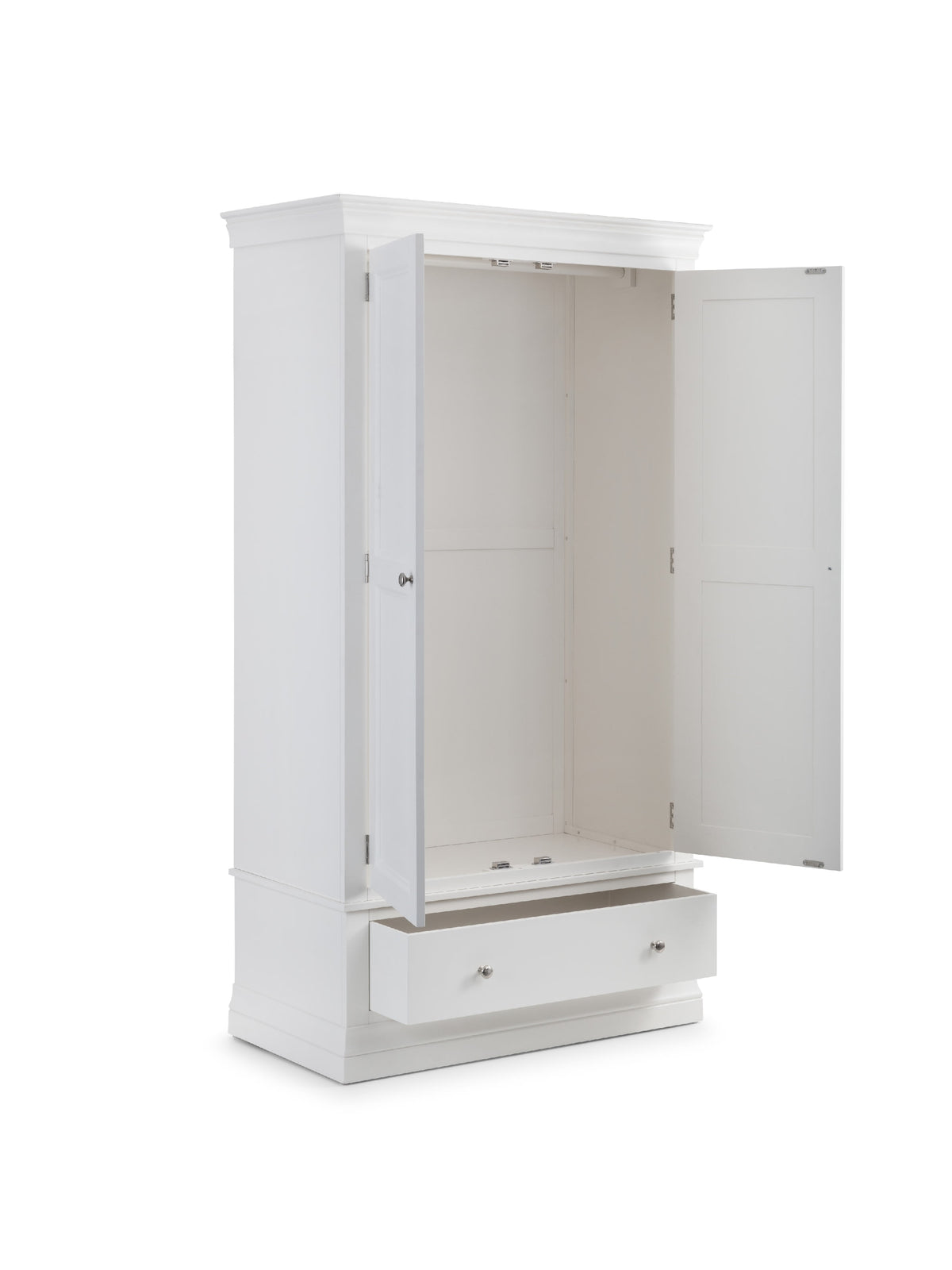 Clermont 2 Door 1 Drawer Wardrobe