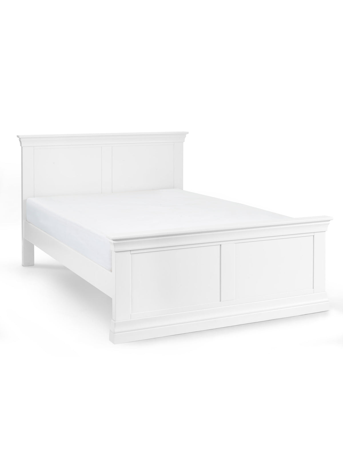Clermont Bed - Surf White