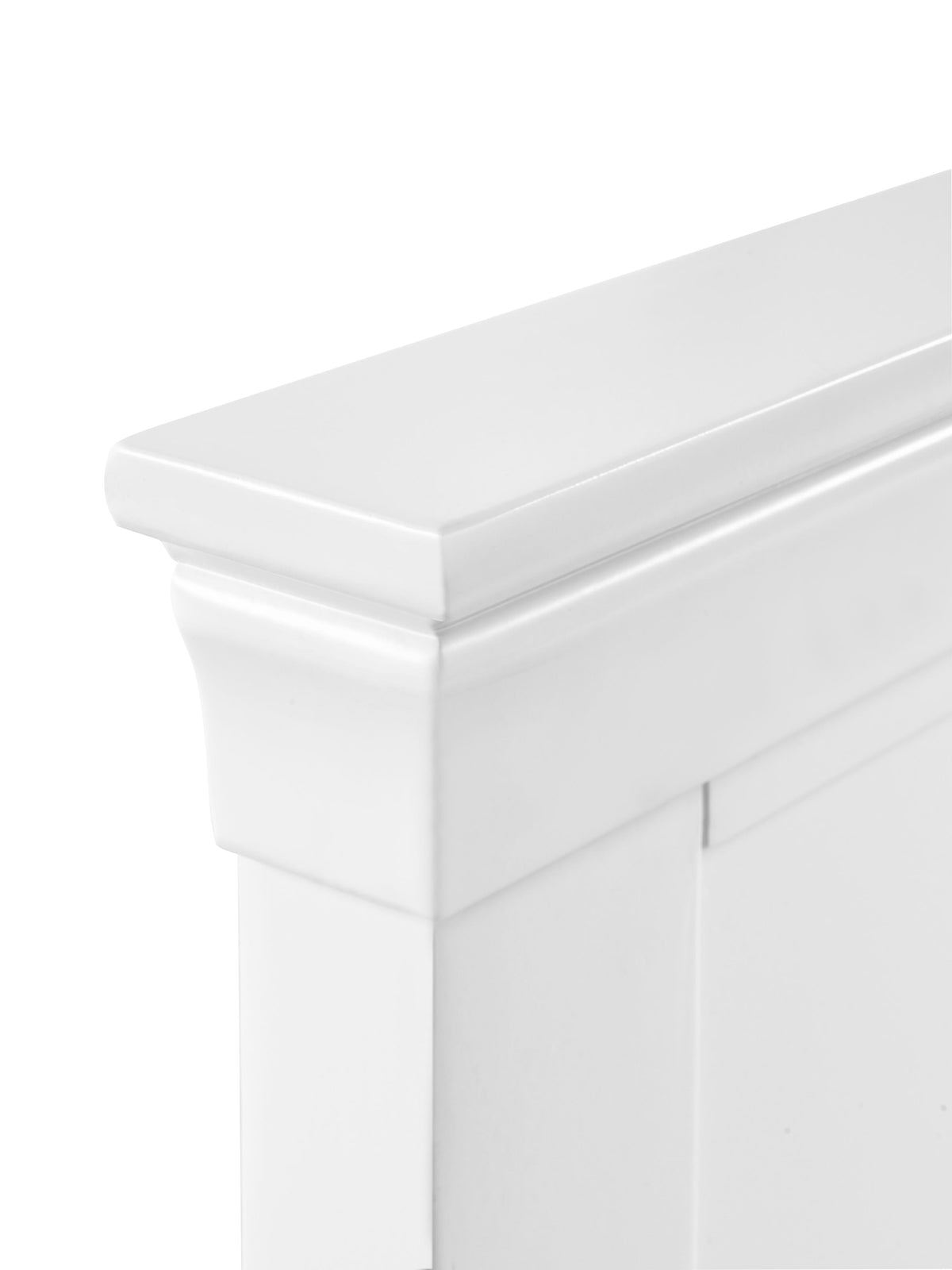 Clermont Bed - Surf White