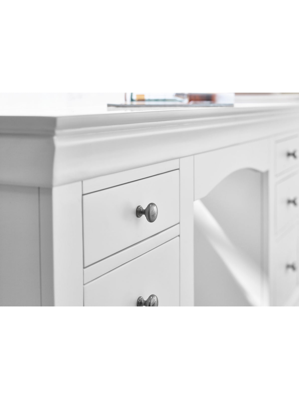 Clermont Dressing Table - Surf White