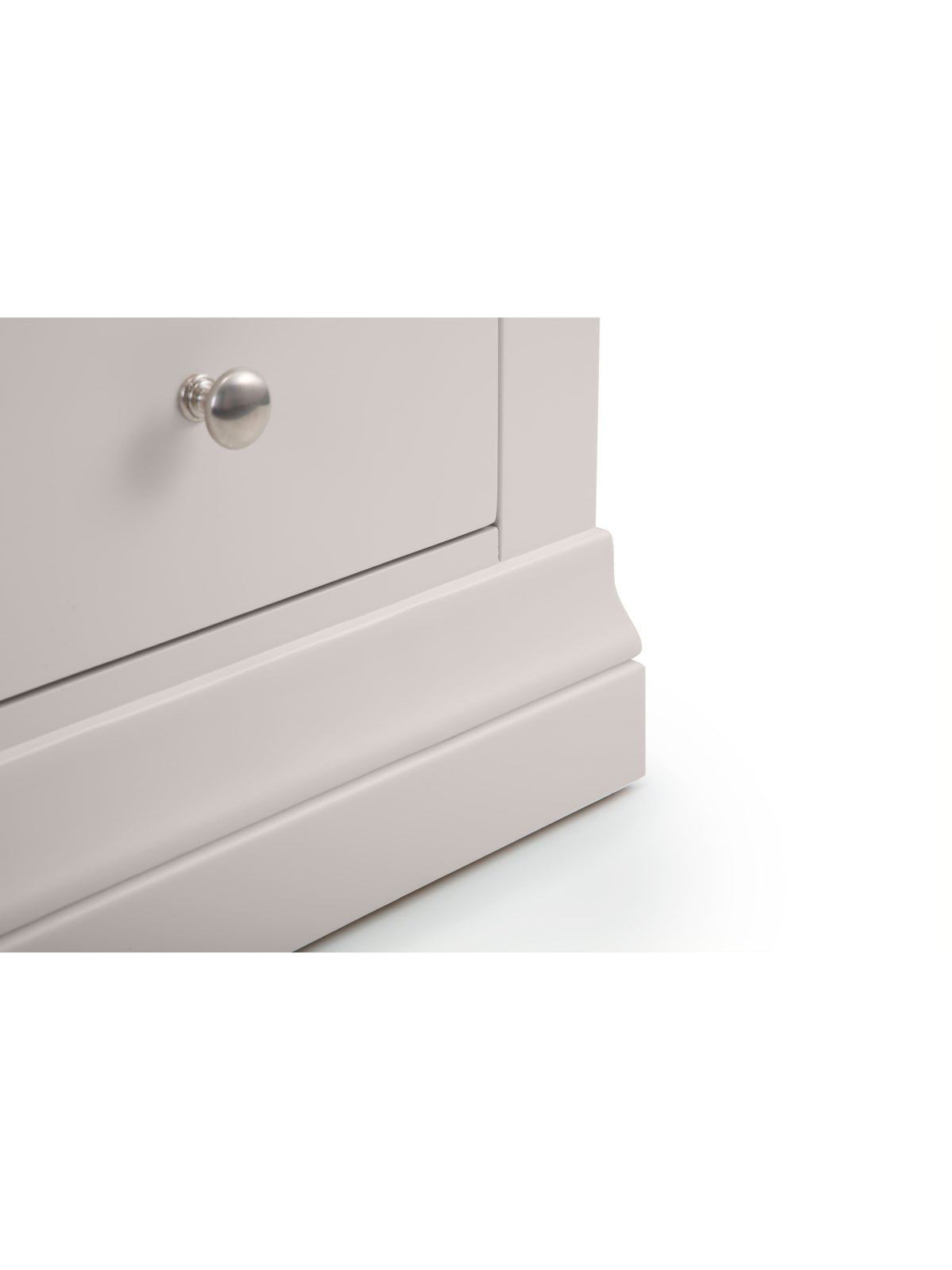 Clermont 3+2 Drawer Chest - Light Grey